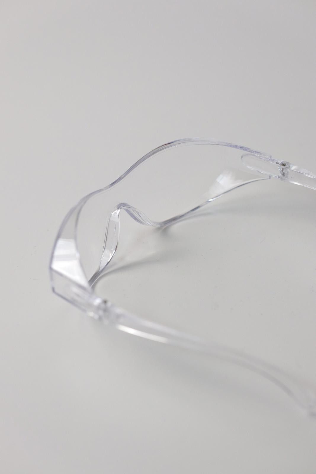 Other Y2k Large Wide Safety Glasses Sunglasses Transport White OS Size ONE SIZE - 8 Thumbnail
