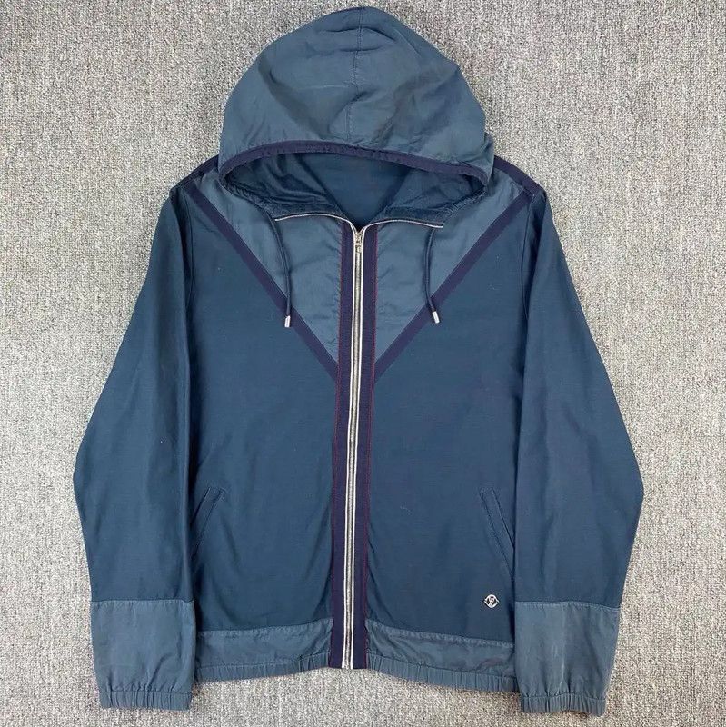 Louis Vuitton Louis Vuitton XL Blue Cotton Women's Jacket 0089 Size XL / US 12-14 / IT 48-50 - 1 Thumbnail