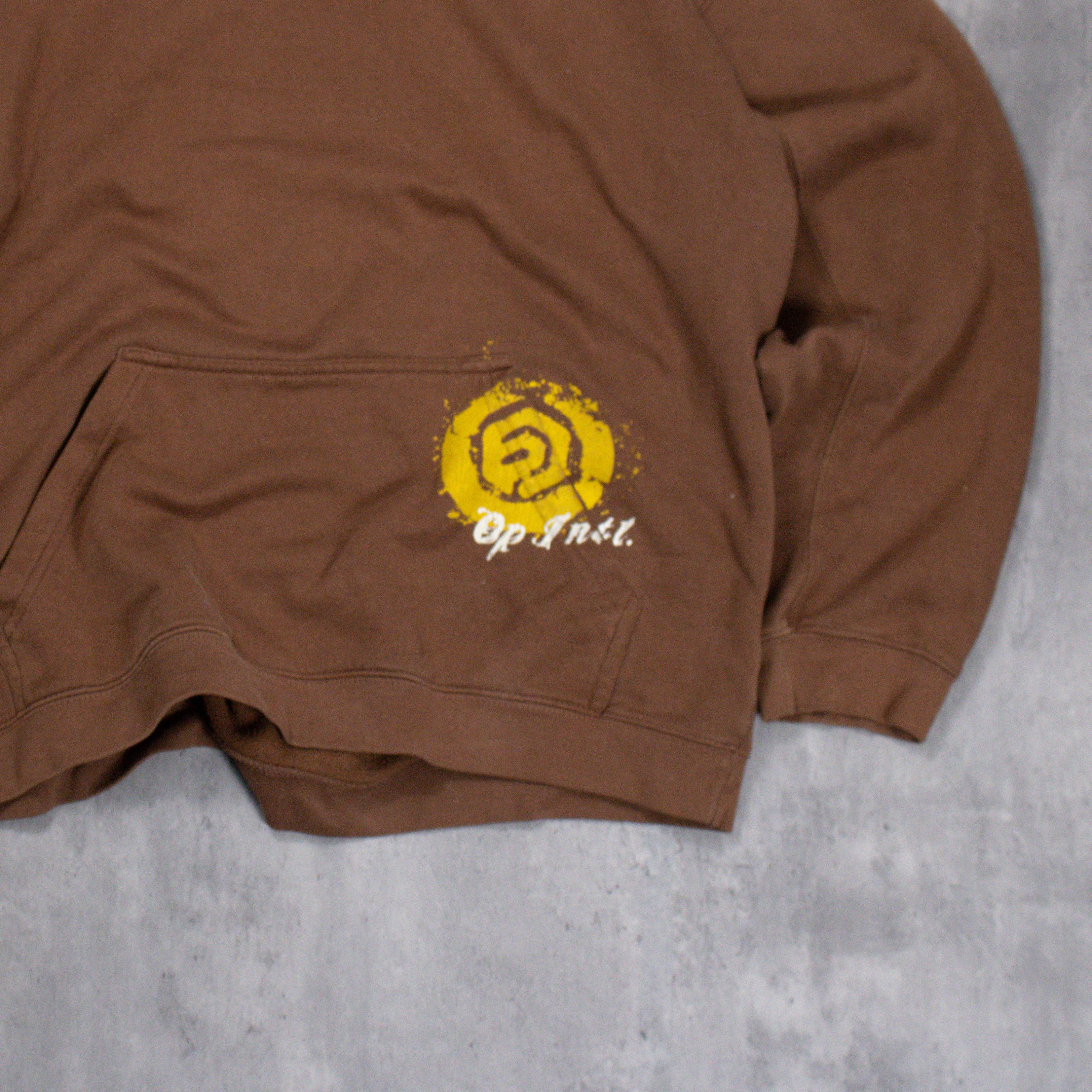 Japanese Brand Y2K 00's Baggy Oversize Grunge Travis Scott Style Hoodie Size US XL / EU 56 / 4 - 3 Thumbnail