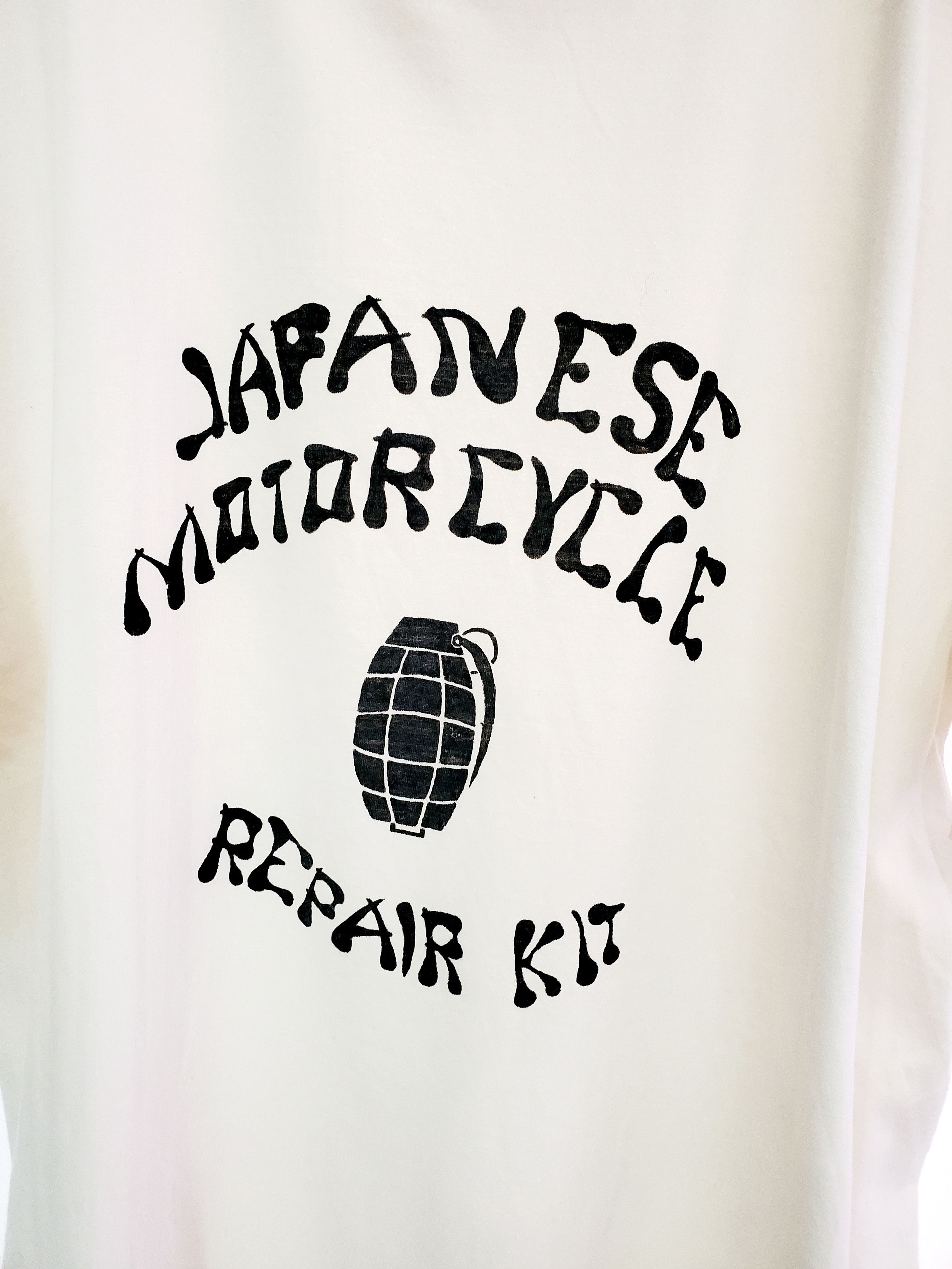 Vtg Harley Davidson Japanese Motorcycle Repair Kit Shirt L