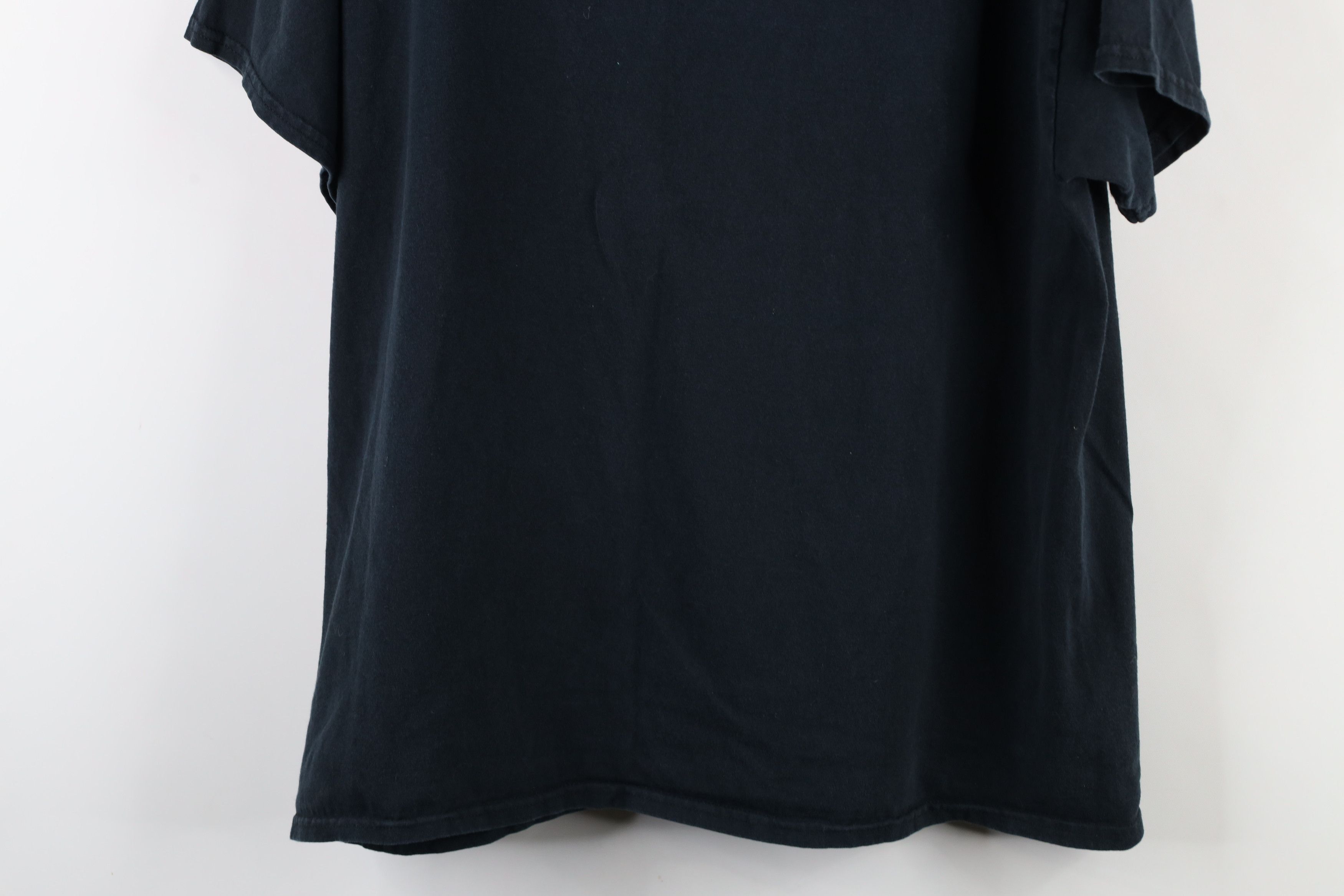 Vintage Vintage 90s Streetwear Short Sleeve T-Shirt Black Cotton Size US XL / EU 56 / 4 - 10 Thumbnail