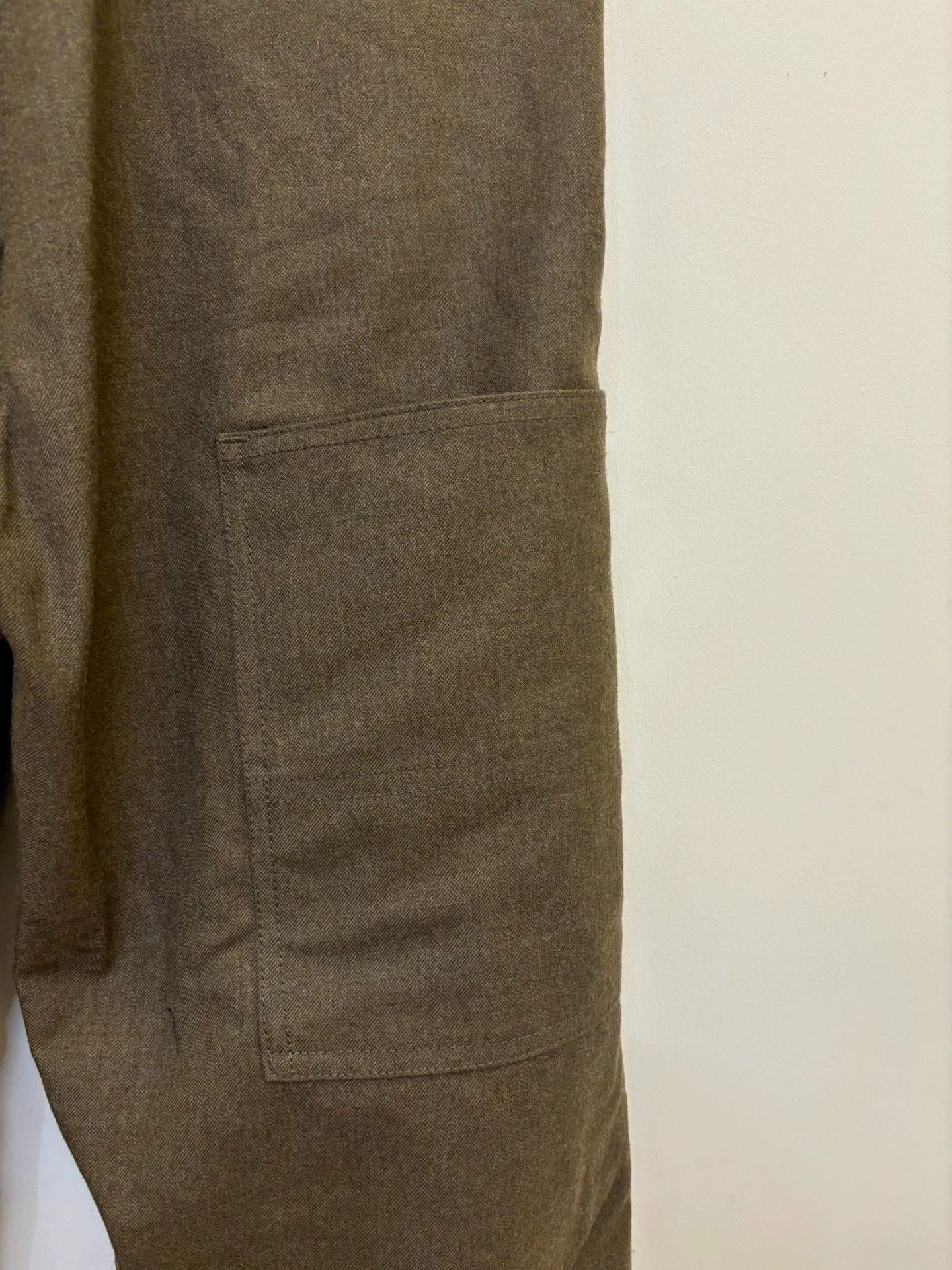 N.Hoolywood n.hoolywood x Lee Sturdy Worsted Wool Pants M 99% New Size US 32 / EU 48 - 5 Thumbnail