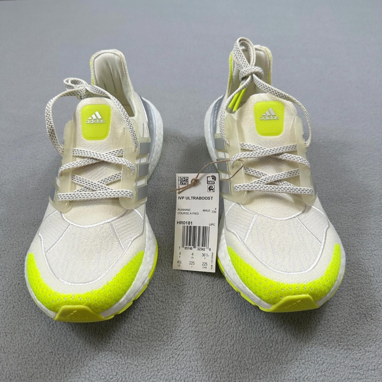 Ivy Park Adidas IVY PARK Ultraboost Cream White Yellow Running Shoes Size US 5 / EU 37 - 5 Thumbnail