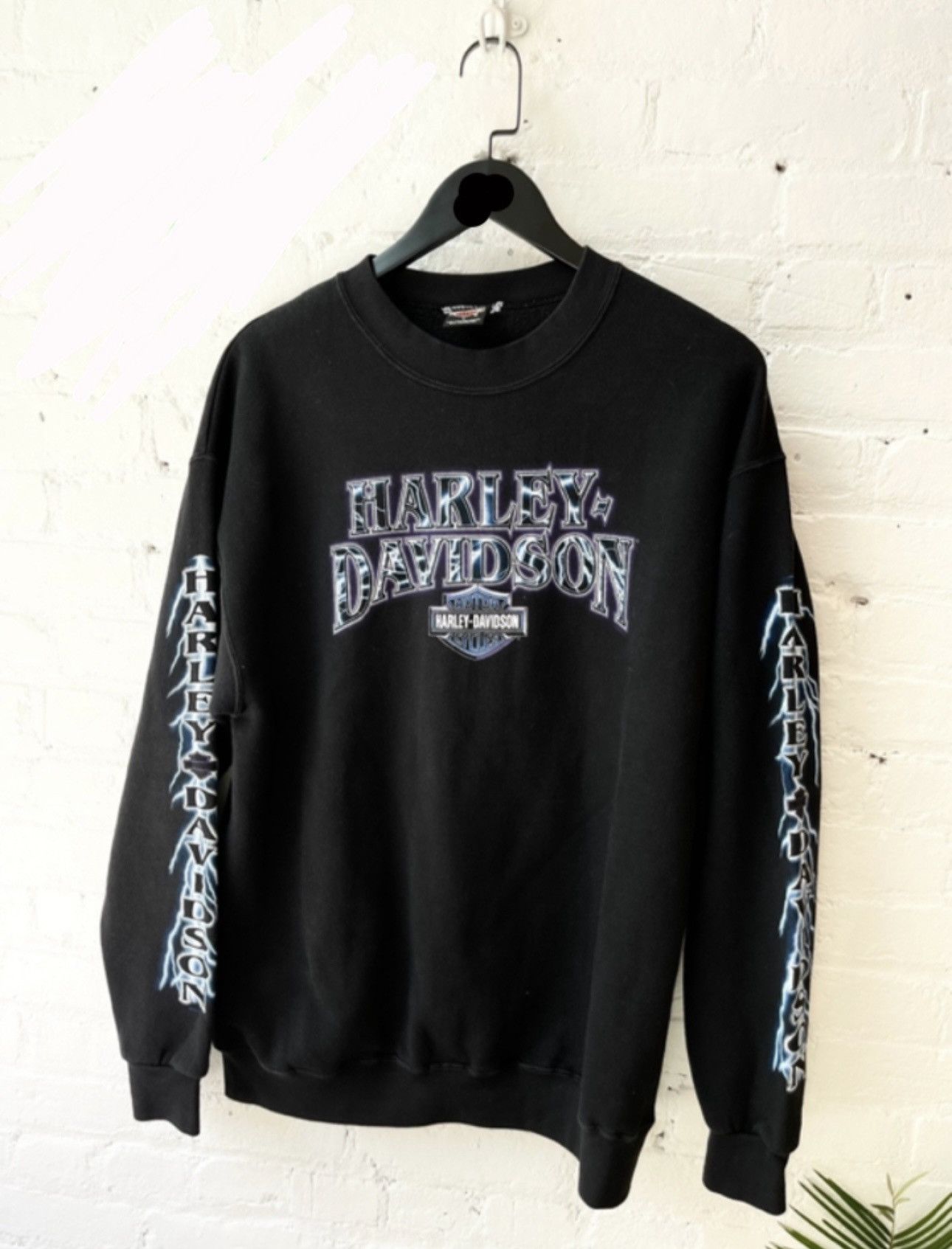 Harley Davidson Harley Davidson Lightning Crewneck Size US L / EU 52-54 / 3 - 1 Thumbnail