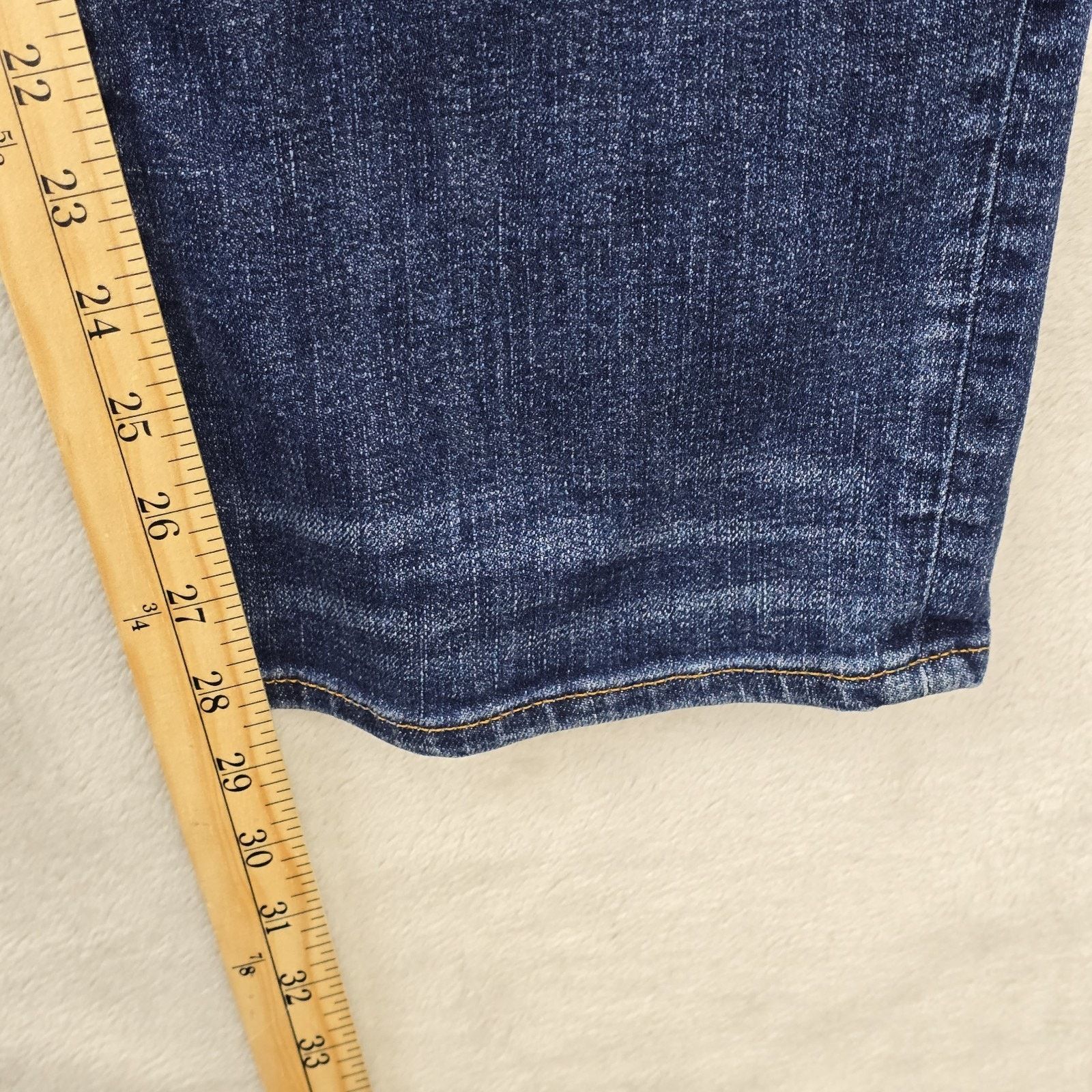 American Eagle Outfitters American Eagle Original Straight Jeans 33x30 (Fits 36x28) Size US 36 / EU 52 - 10 Thumbnail