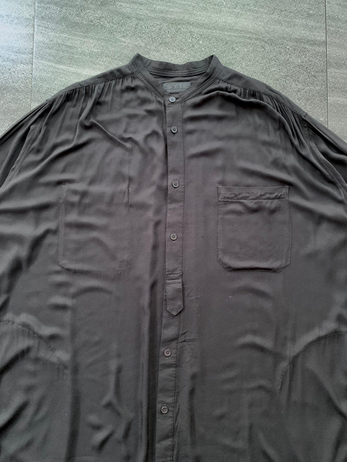 Yohji Yamamoto FREE TAX! SYTE Rayon Hybrid Long Shirt Dreas Size M / US 6-8 / IT 42-44 - 2 Thumbnail