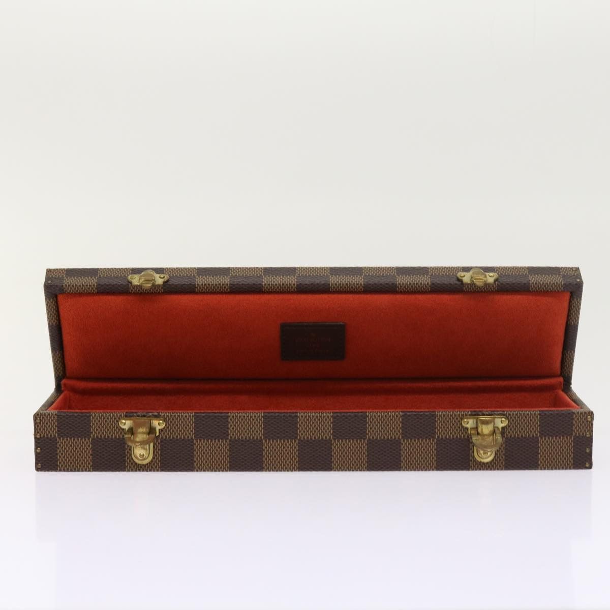 Louis Vuitton LOUIS VUITTON Damier Ebene Watch Case Trunk Size ONE SIZE - 9 Thumbnail