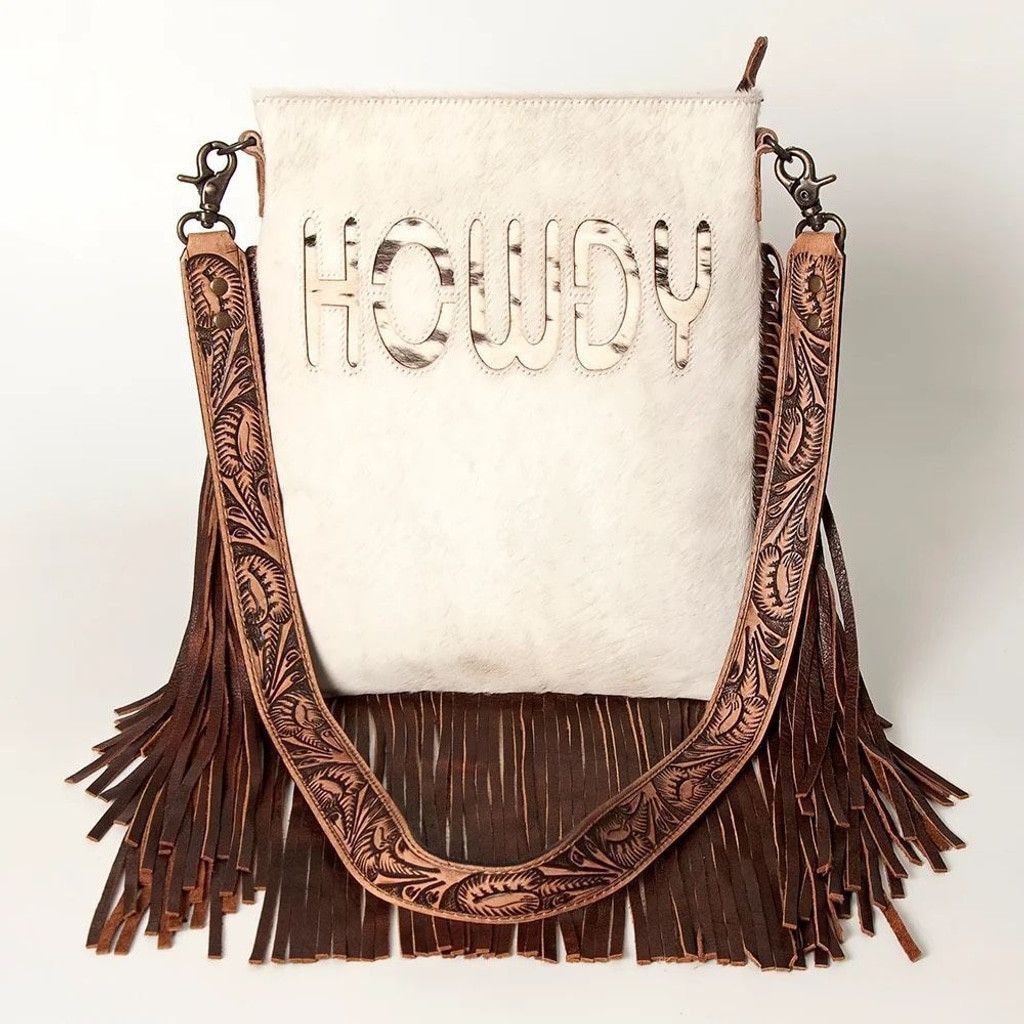 Other American Darling Messenger Western Leather Howdy Bag Size ONE SIZE - 1 Thumbnail