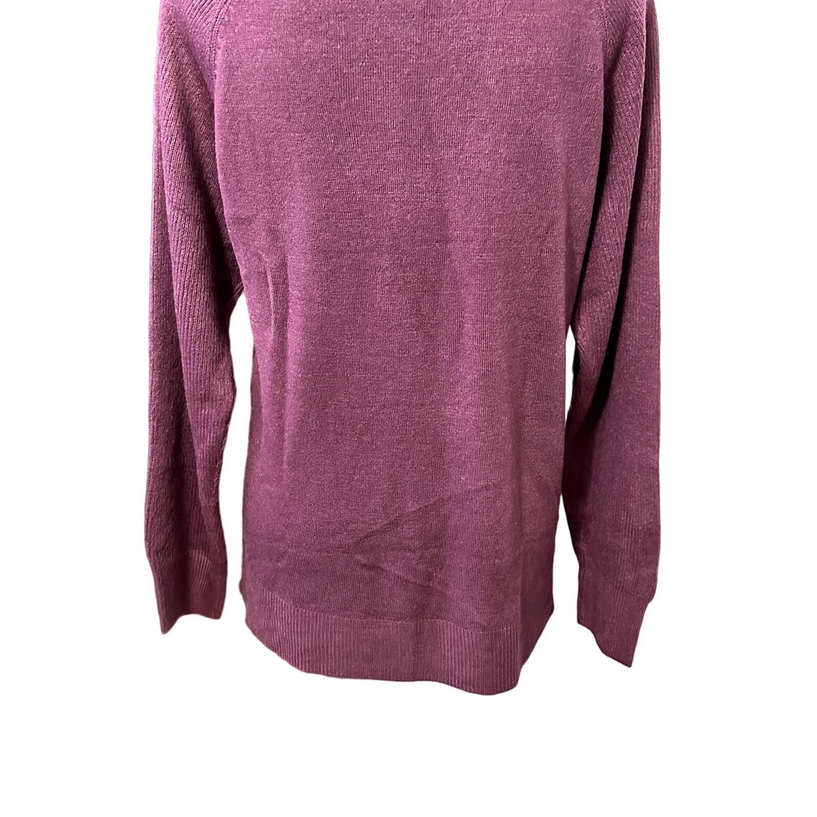 Other Sweet Romeo Sweater Long Sleeve Tight Knit Purple Women's S Size S / US 4 / IT 40 - 6 Thumbnail