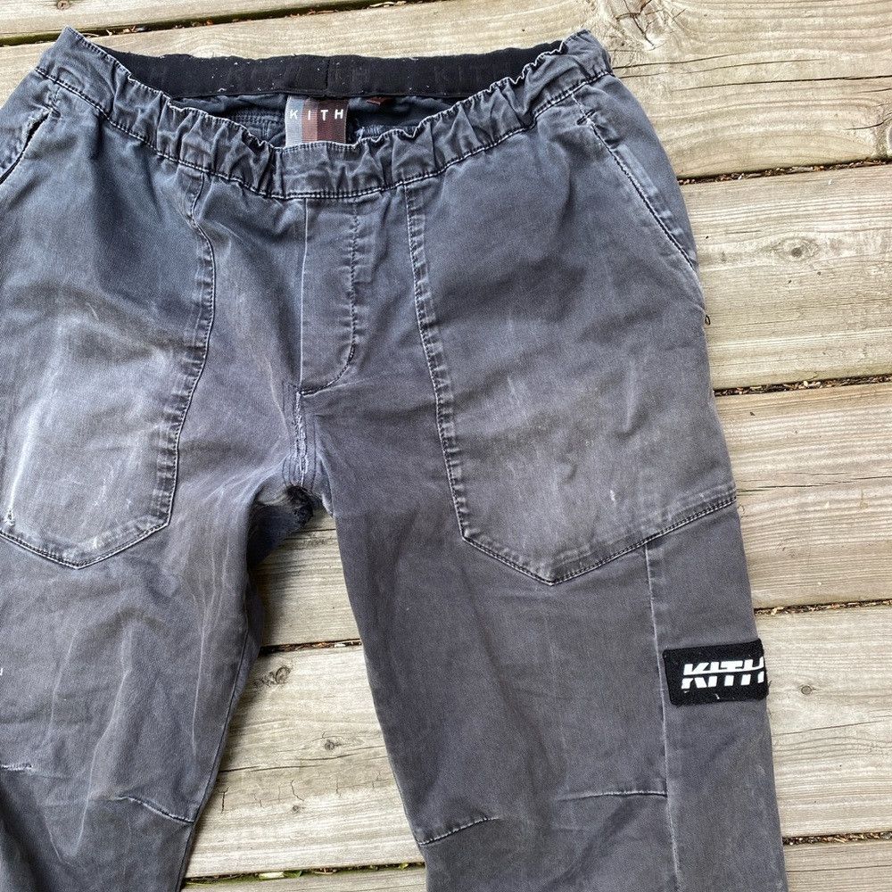 Kith × Vintage KITH Cargo Pants Jeans Small Gray Size US 32 / EU 48 - 6 Thumbnail