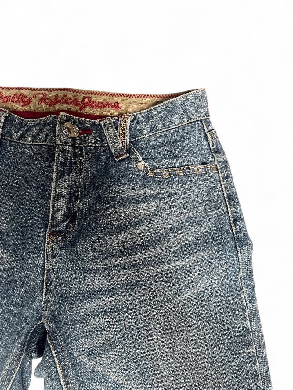 Tornado Mart Flare jeans daily topics low rise bootcut clawn mark Size US 28 / EU 44 - 5 Thumbnail