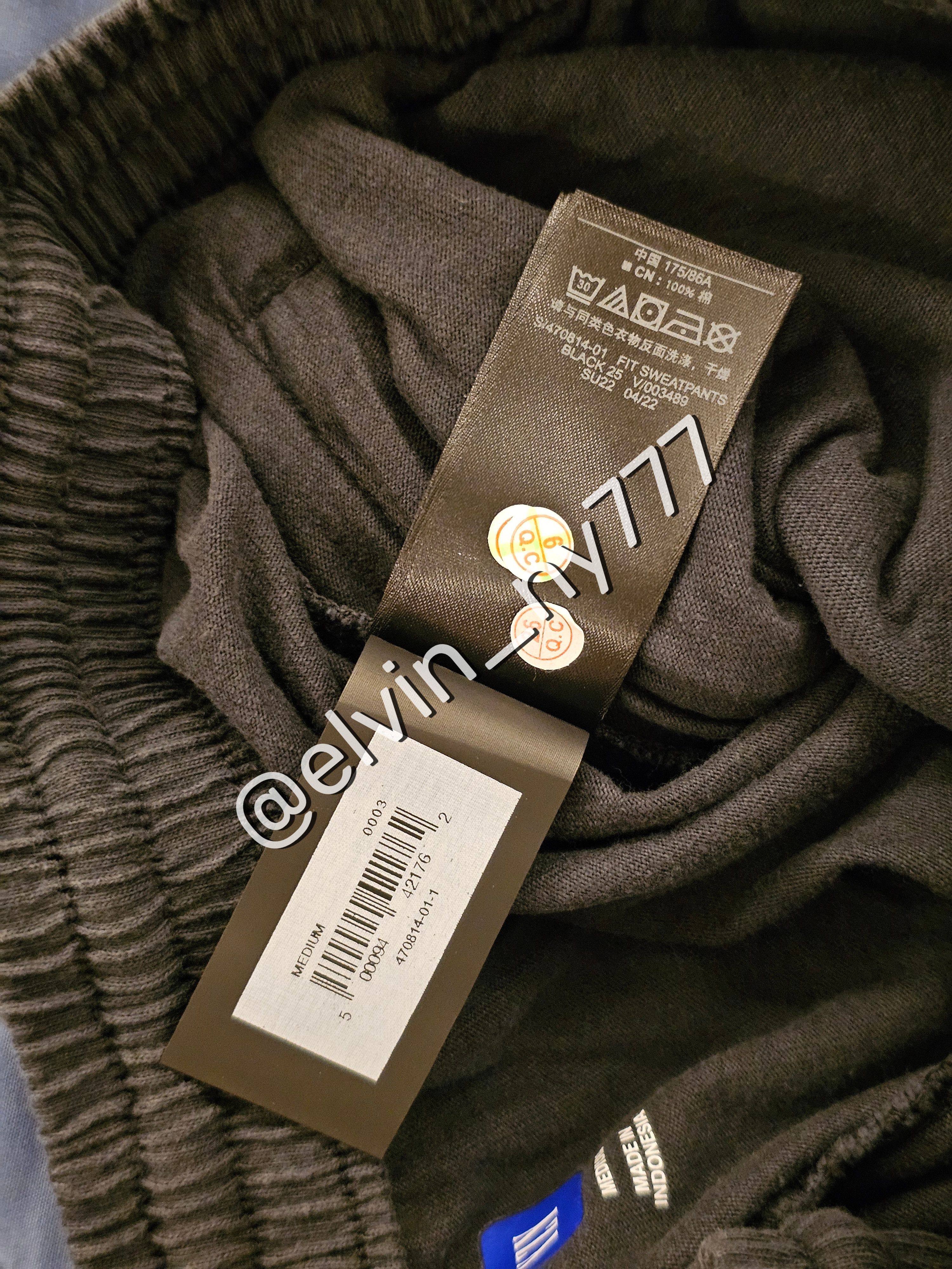 Balenciaga × Gap × Kanye West Yeezy Gap - 56 Fitted Sweatpants Engineered By Balenciaga Size US 32 / EU 48 - 4 Thumbnail