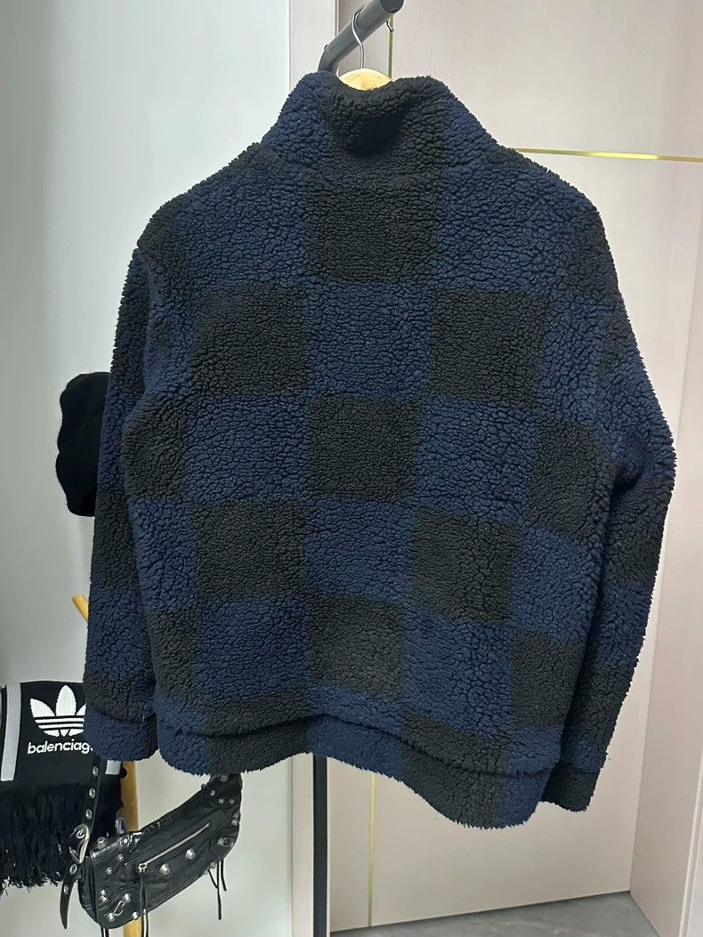 Louis Vuitton Louis Vuitton Blue and black checkerboard full logo teddy j Size US XS / EU 42 / 0 - 2 Thumbnail