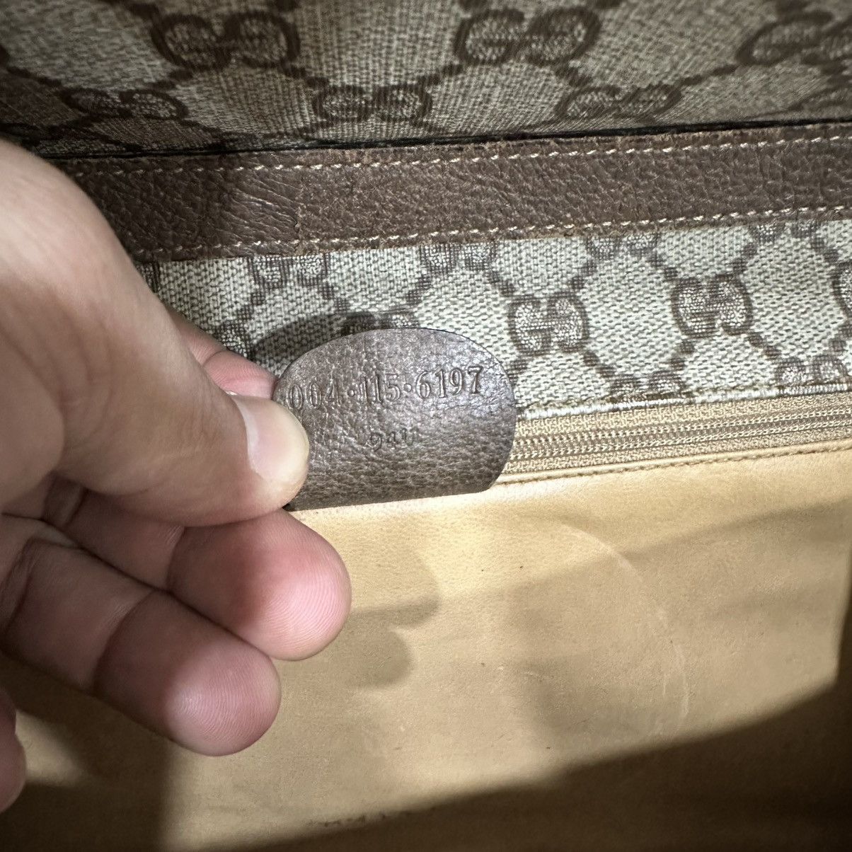 Gucci GUCCI GG MONOGRAM FLAP CLUTCH CROSSBODY SHOULDER BAG 11 Size ONE SIZE - 19 Thumbnail