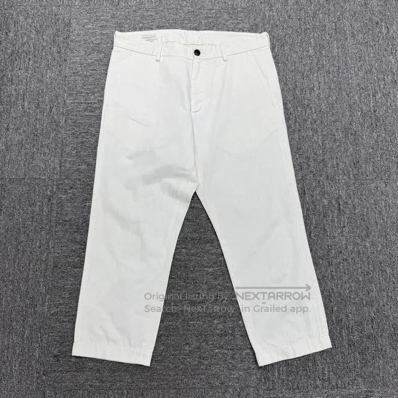 Dries Van Noten White Casual Trousers