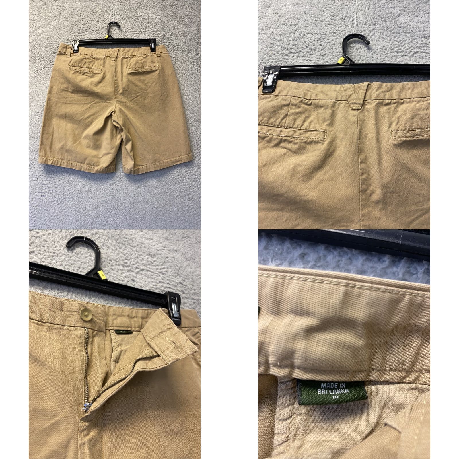 Eddie Bauer VINTAGE Eddie Bauer Chino Shorts Women’s 10 Beige 59-46 (Casual) Adults Women Size 32" / US 10 / IT 46 - 8 Thumbnail