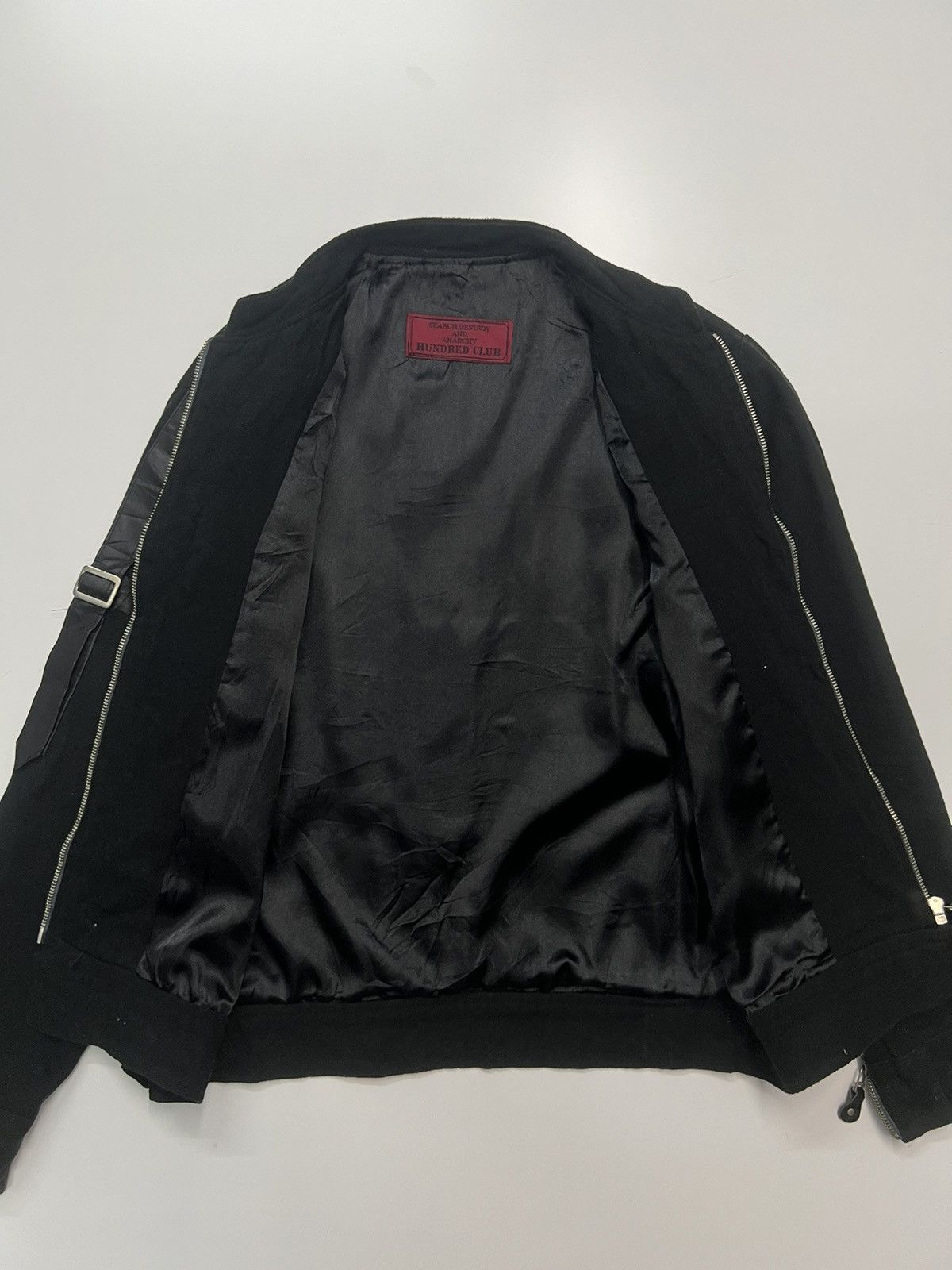 The Hundreds SEARCH DESTROY AND ANARCHY ZIPPER JACKET Size US M / EU 48-50 / 2 - 4 Thumbnail