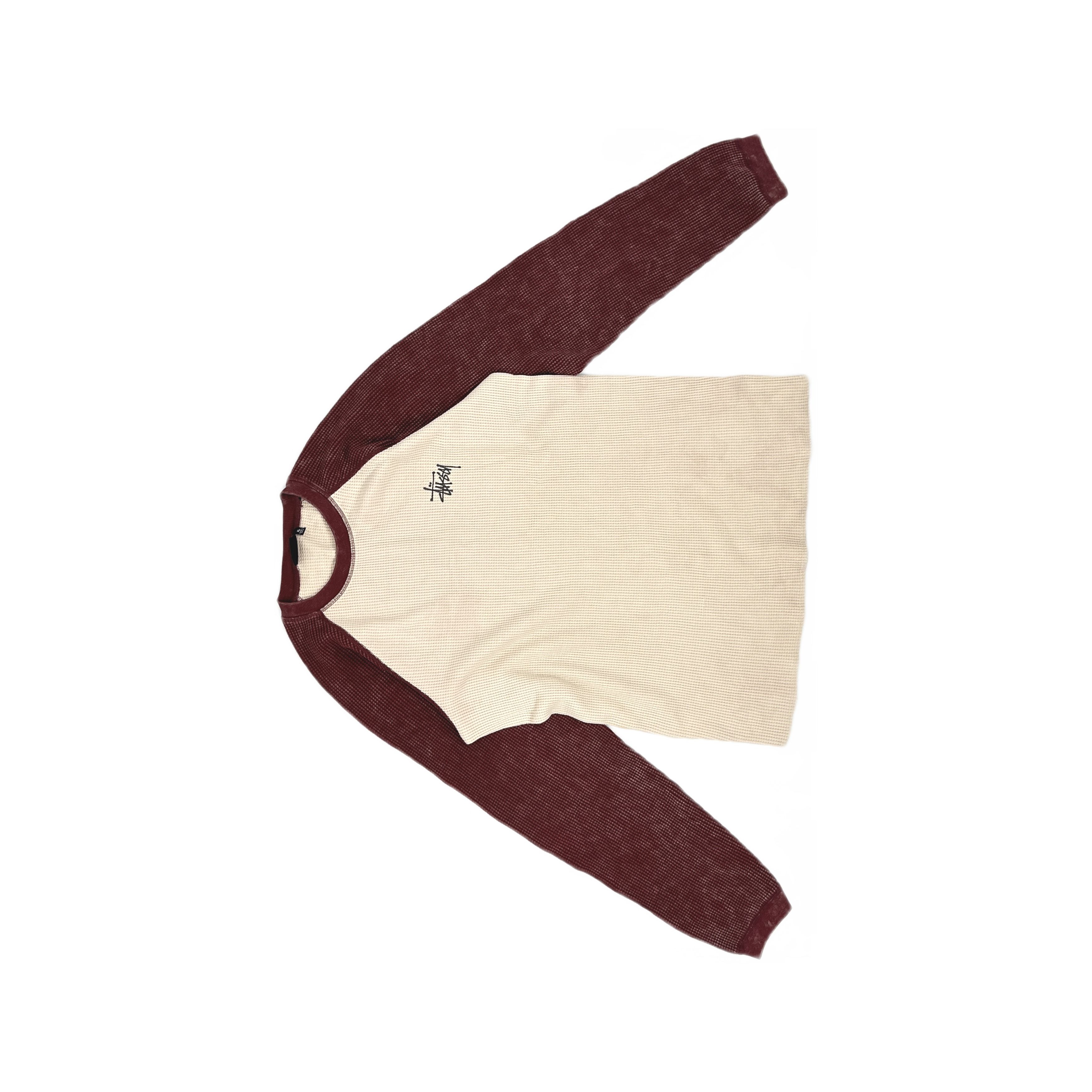 Stussy Stussy Waffle Thermal Long Sleeve T-Shirt XL Size US XL / EU 56 / 4 - 1 Thumbnail