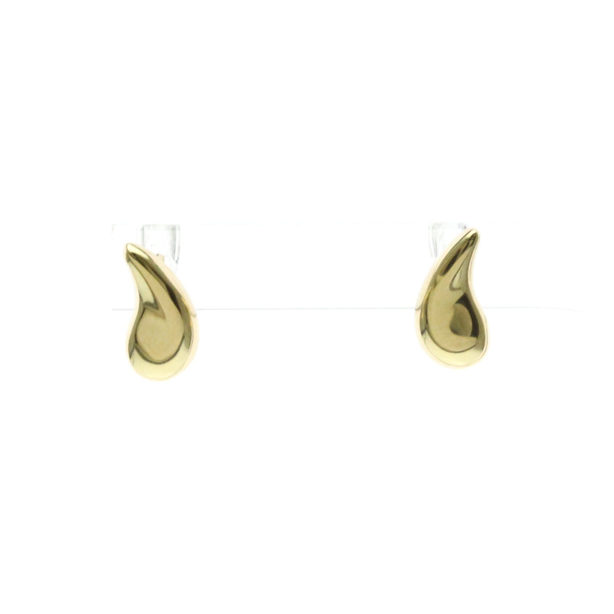 Tiffany & Co. Tiffany Teardrop Earrings No Stone Yellow Gold (18K) Stud Earrings Gold Size ONE SIZE - 1 Thumbnail