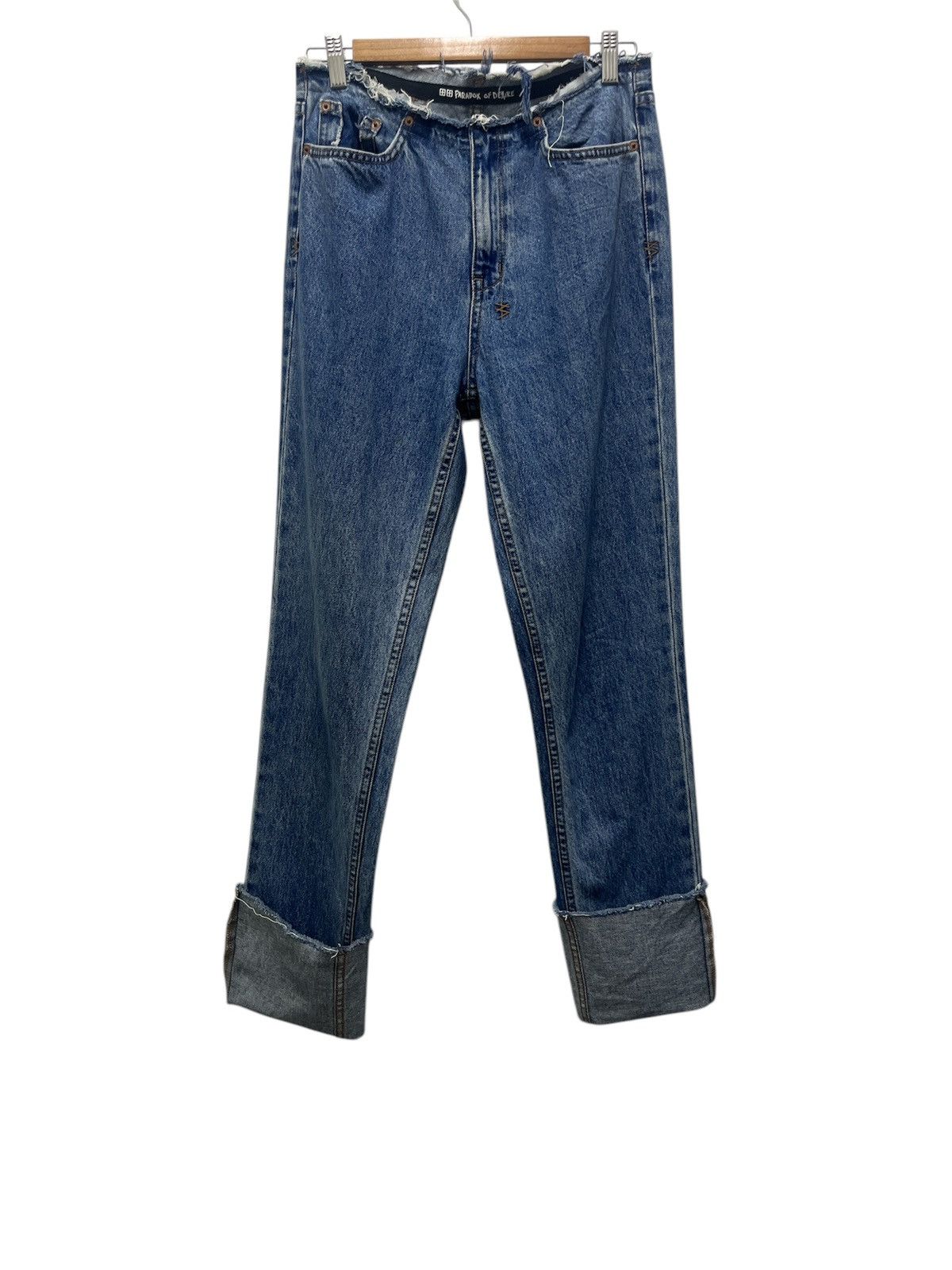 Ksubi Ksubi Straight N Narrow Ripped City Denim Women Pants W30 Size 30" / US 8 / IT 44 - 1 Thumbnail