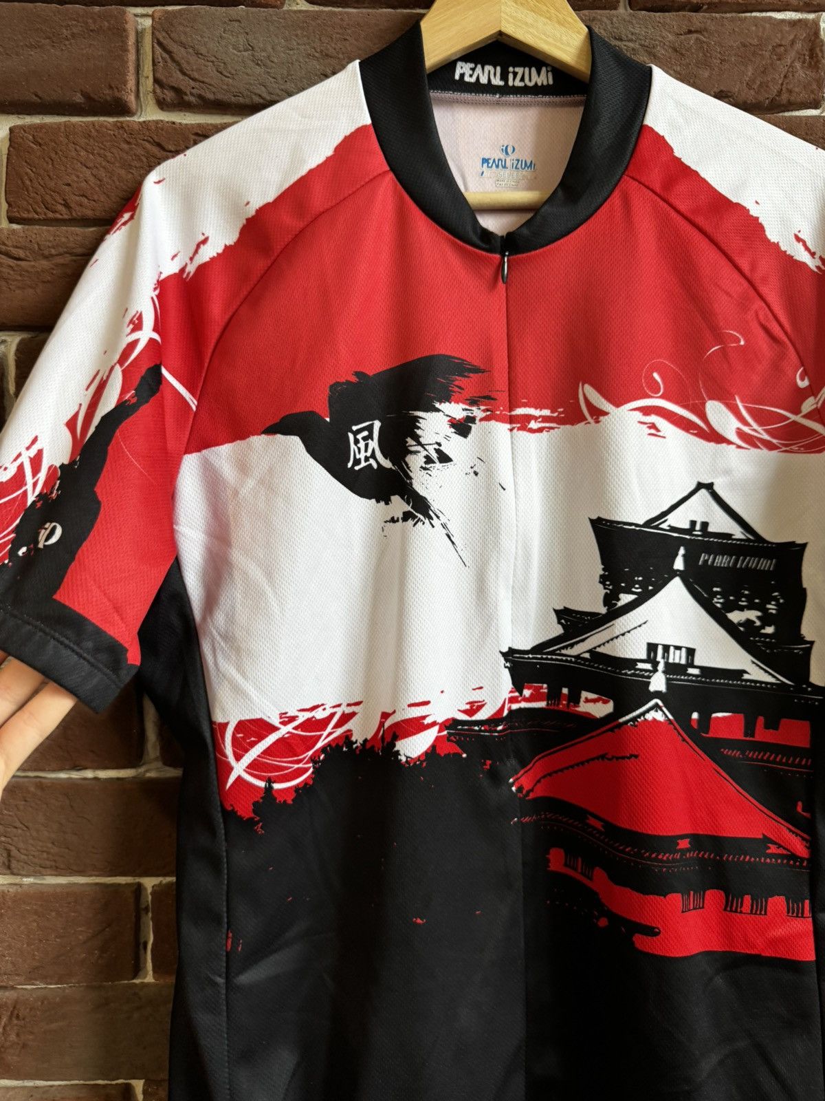 PEARL iZUMi Pearl Izumi Japanese L Vintage Bike Jersey Hype Street Size US L / EU 52-54 / 3 - 5 Thumbnail