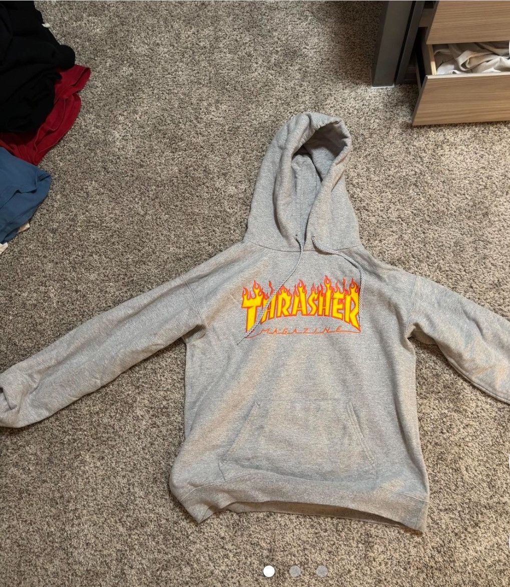 Thrasher Thrasher Hoodie – Grey Size US S / EU 44-46 / 1 - 1 Thumbnail