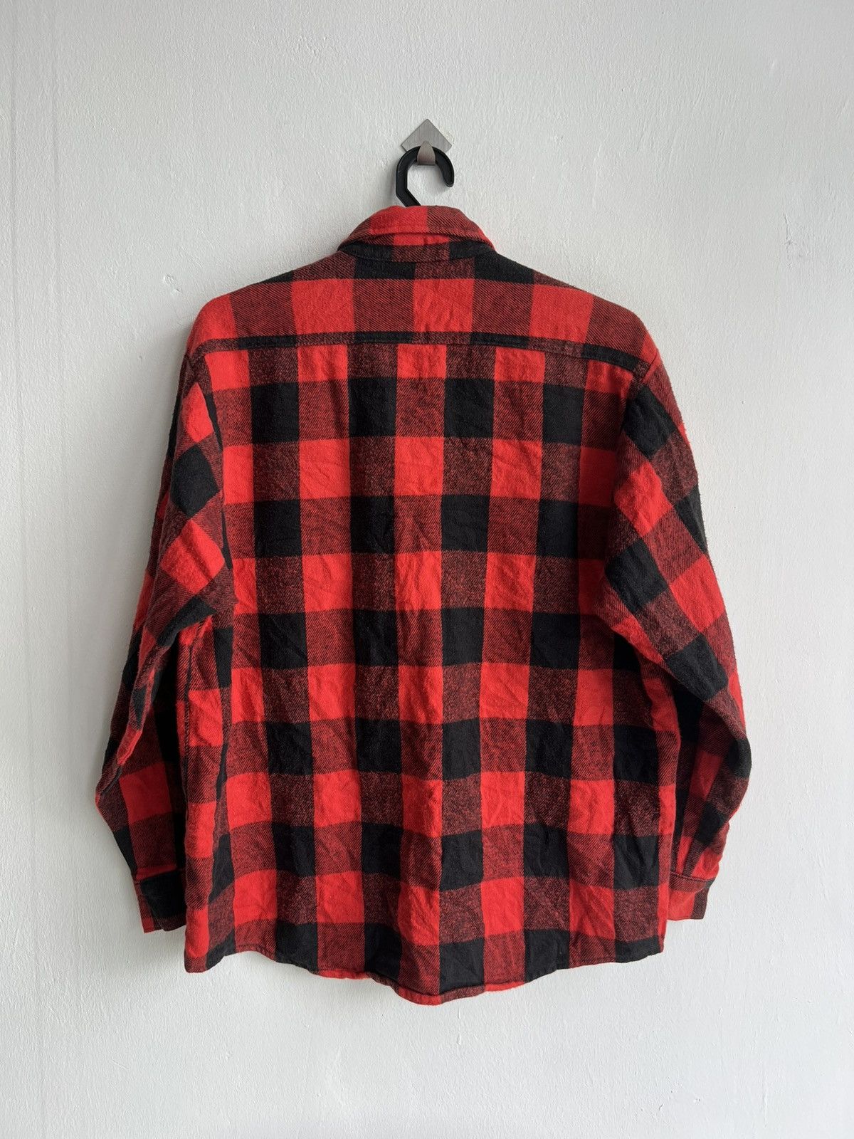 FiveBrother Vintage 1980s Five Brother Buffalo Plaid Heavy Flannel Shirt Size US M / EU 48-50 / 2 - 4 Thumbnail