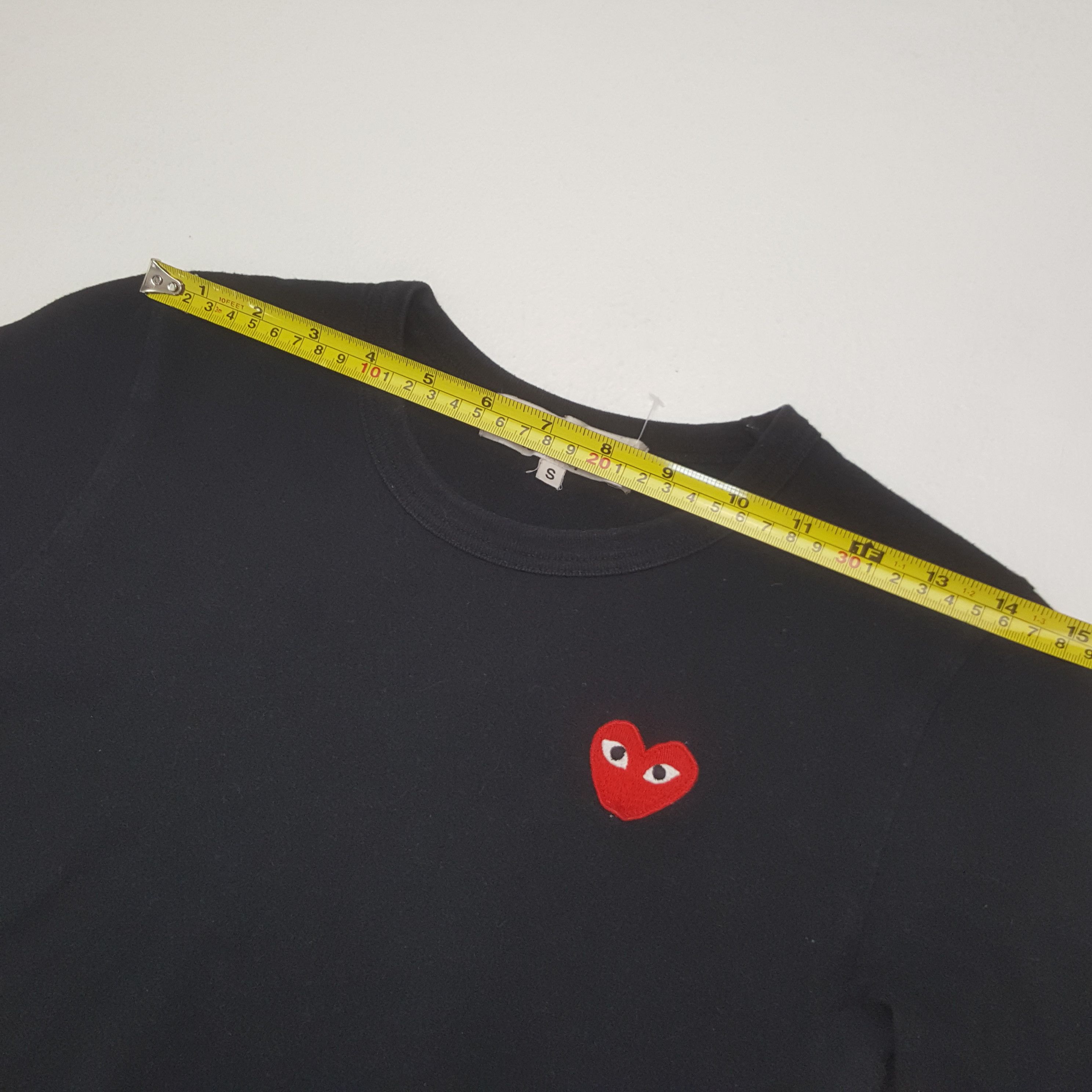 Comme des Garcons PLAY Vintage Play Comme des Garcons Japanese Tshirt C301N20(7) Size US XS / EU 42 / 0 - 5 Thumbnail