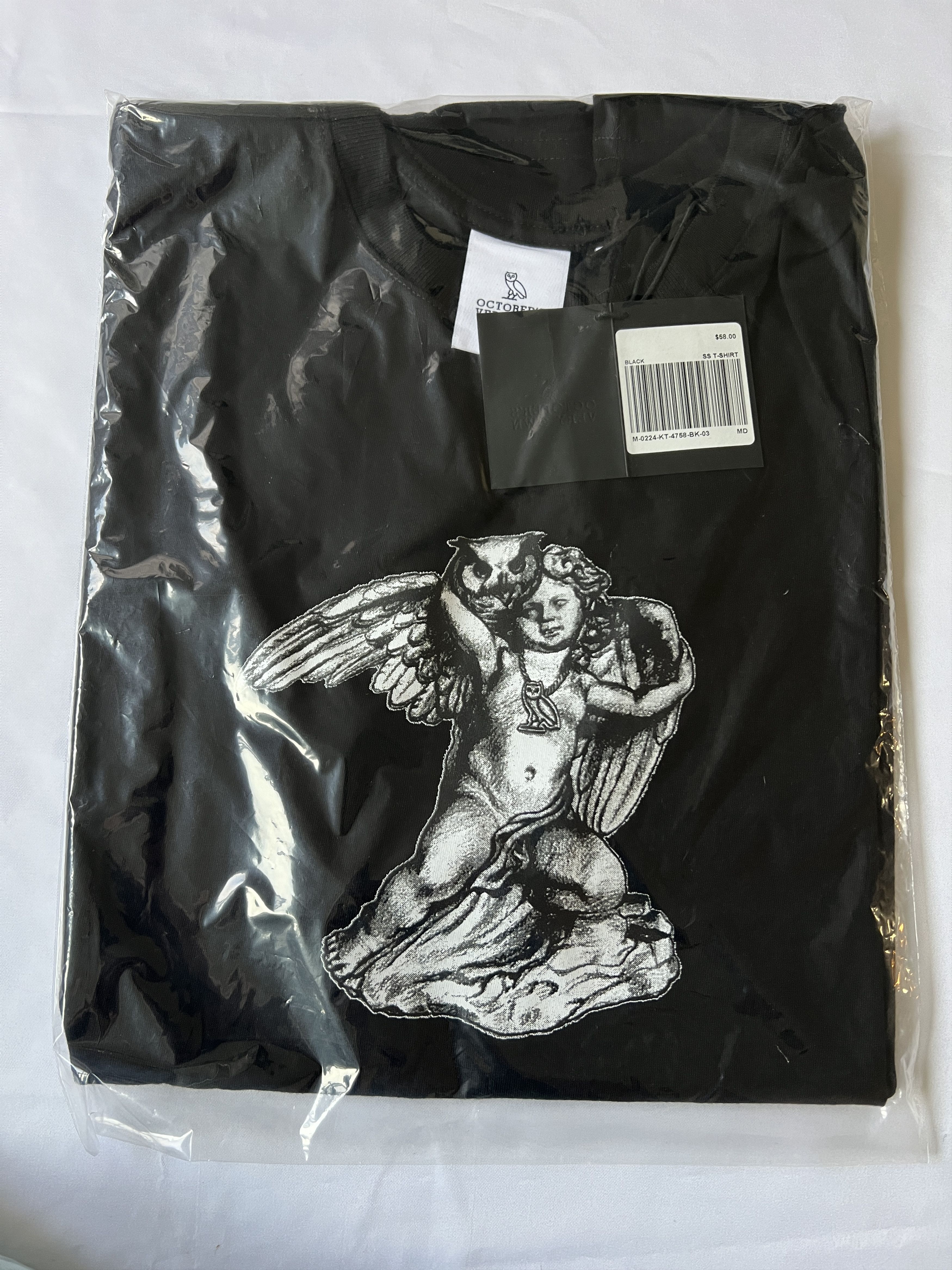 Drake *RARE* OVO CHERUB CUPID T-SHIRT TEE Size US M / EU 48-50 / 2 - 2 Thumbnail