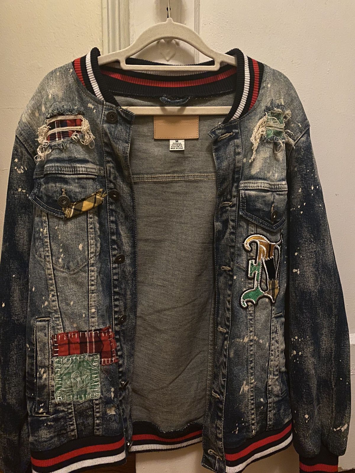 Smoke Rise Smoke & Rise Dnm Patchwork Jacket Size US M / EU 48-50 / 2 - 1 Thumbnail