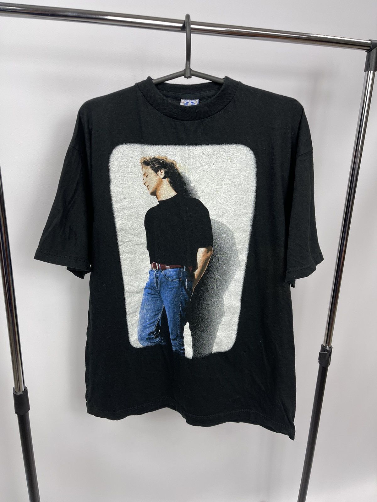 Vintage Michael Ball 1994 Vintage T-Shirt Size L Black Made in S.A.R Size US L / EU 52-54 / 3 - 1 Thumbnail
