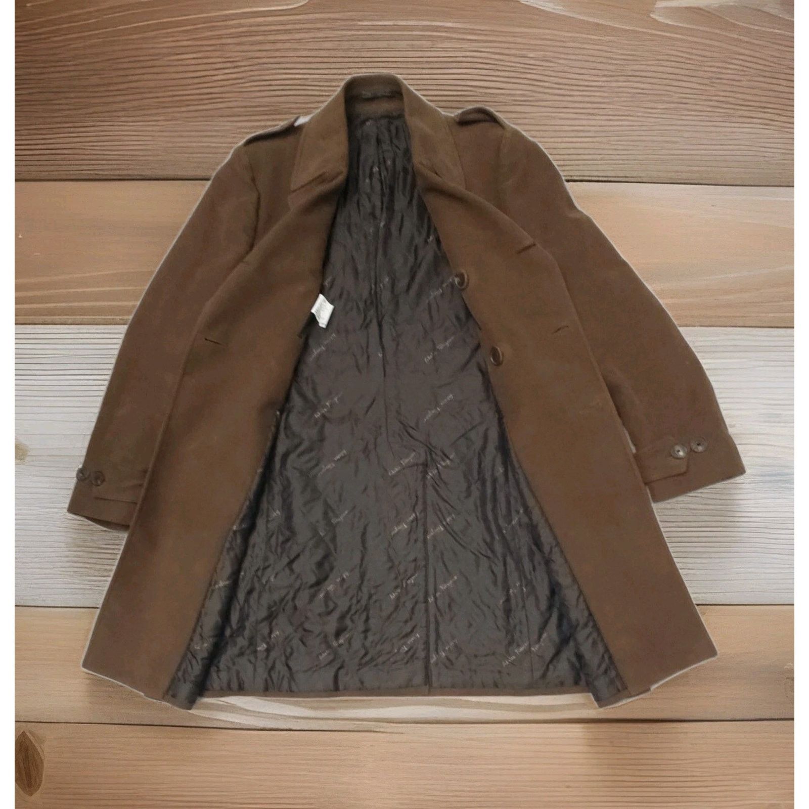 Salvatore Ferragamo Salvatore Ferragamo Men's Trench Coat size 50 Size US M / EU 48-50 / 2 - 3 Thumbnail