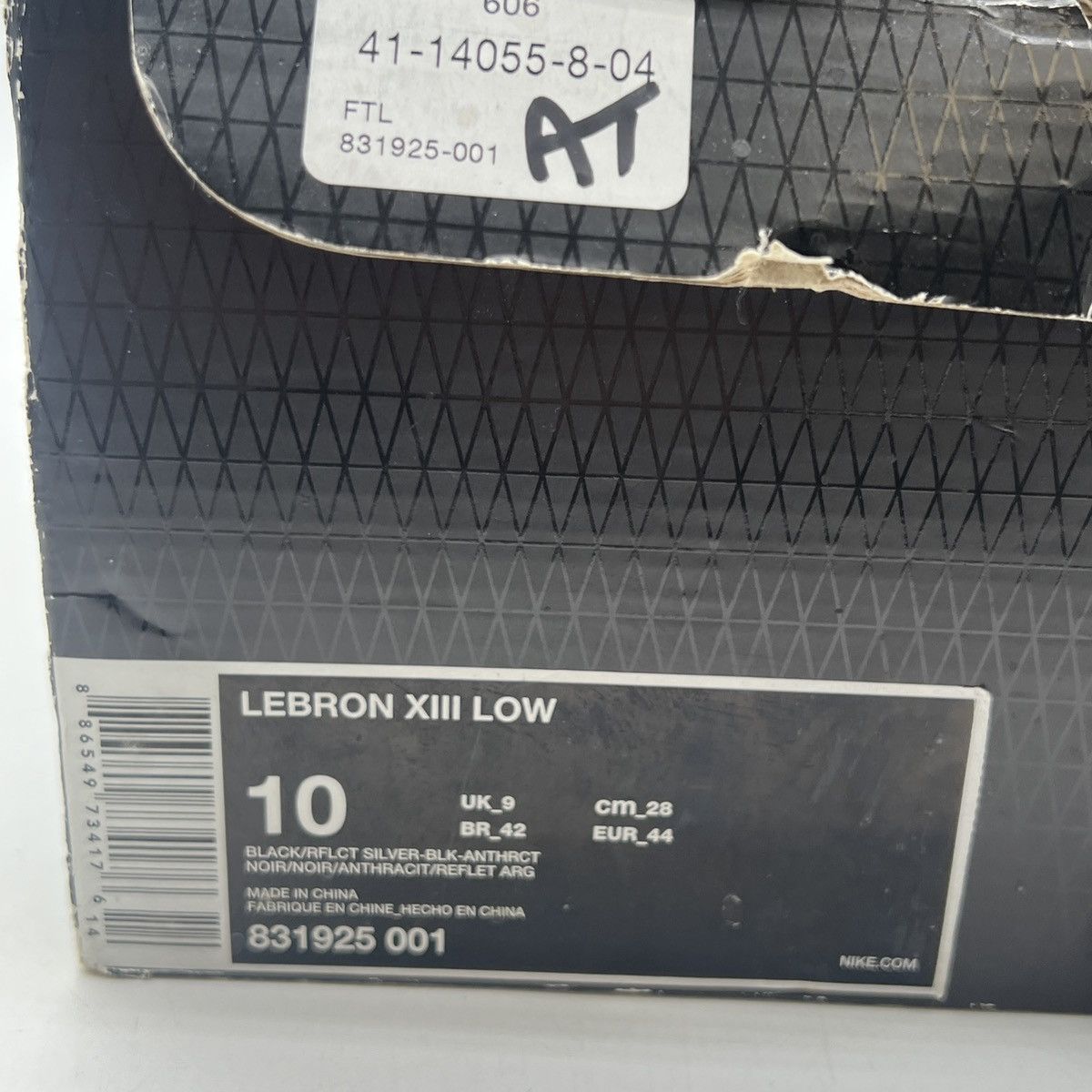 Nike Lebron 13 low blackout reflective Size US 10 / EU 43 - 6 Thumbnail