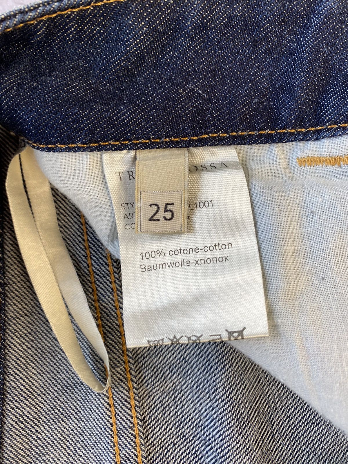 Designer × Vintage Rare Tramarossa Luxury Denim Brand Blue Jeans Vintage Y2K Size 25" / US 0 / IT 36 - 12 Thumbnail