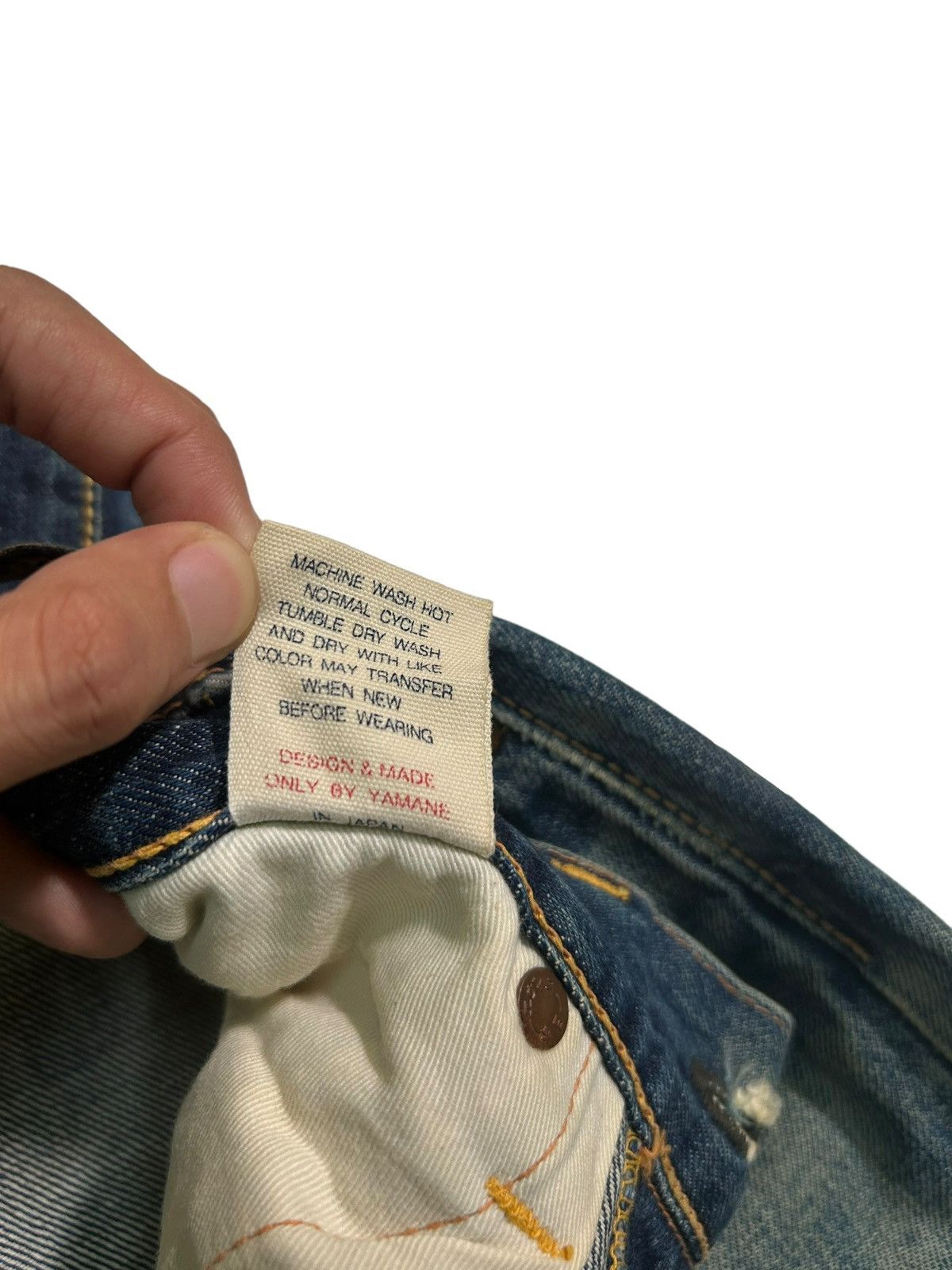 Evisu × Japanese Brand Vtg Evisu Selvedge disteressed denim☠️🎌 Size US 30 / EU 46 - 14 Thumbnail