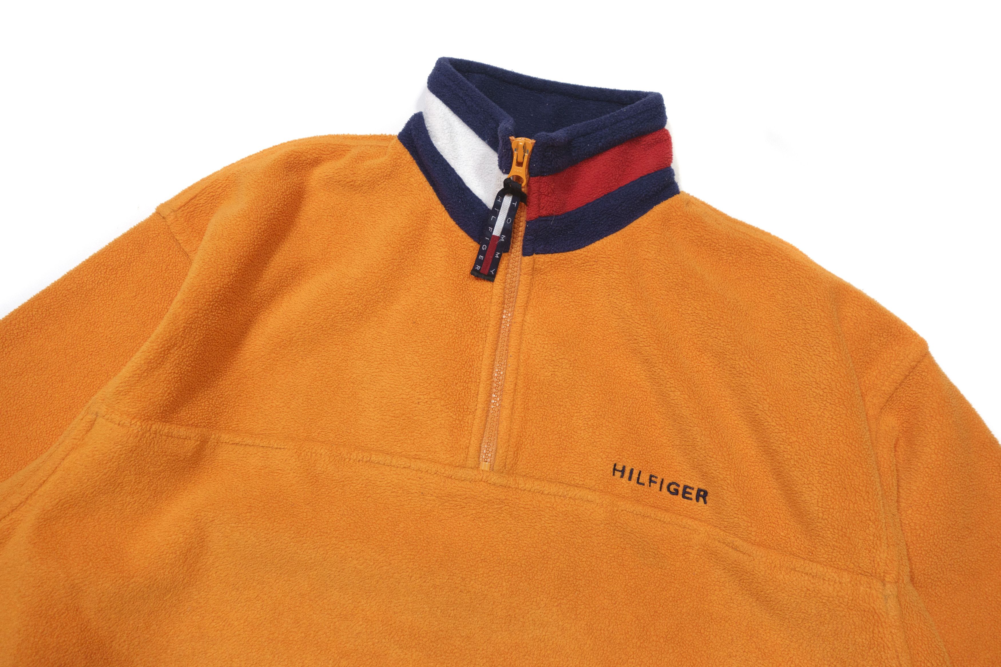 Tommy Hilfiger 90S Logo Collar Fleece Jacket Size US S / EU 44-46 / 1 - 3 Thumbnail