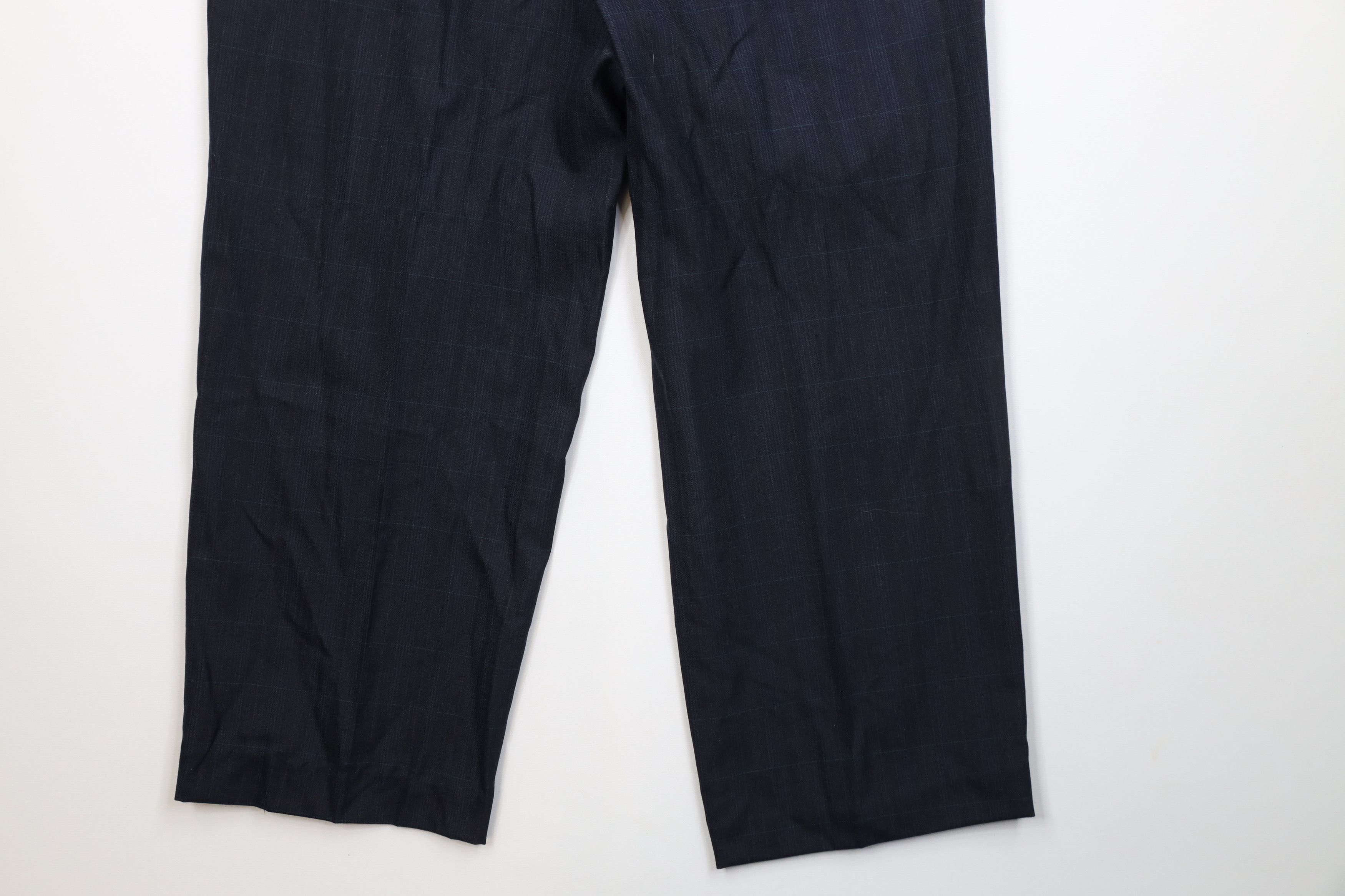 Vintage Vintage 70s Streetwear Wide Leg Chino Pants Plaid USA Size US 36 / EU 52 - 13 Thumbnail