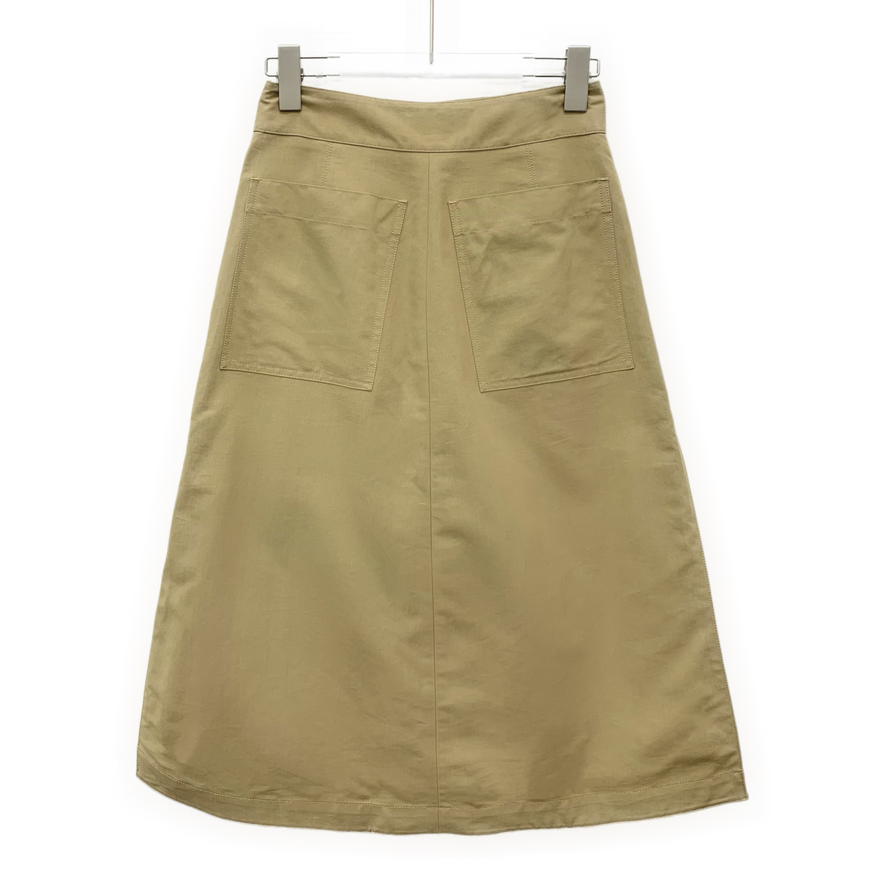 Burberry Burberry Zip Detail Skirt Brown (34) Size 24" / US 00 / IT 34 - 2 Thumbnail