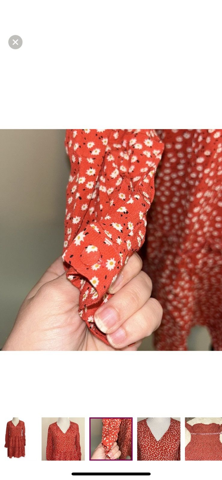 Rails Rails xxs everly carmine daisies mini dress Size XXS / US 00 / IT 34 - 5 Thumbnail
