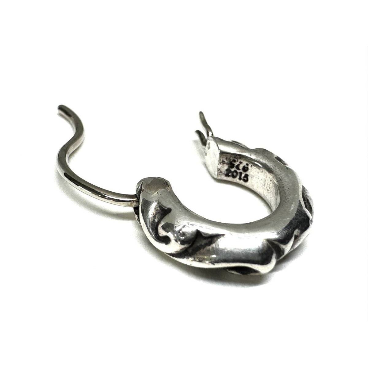 Chrome Hearts Chrome Hearts Tiny Scroll Hoop Earring SV925 Size ONE SIZE - 2 Thumbnail