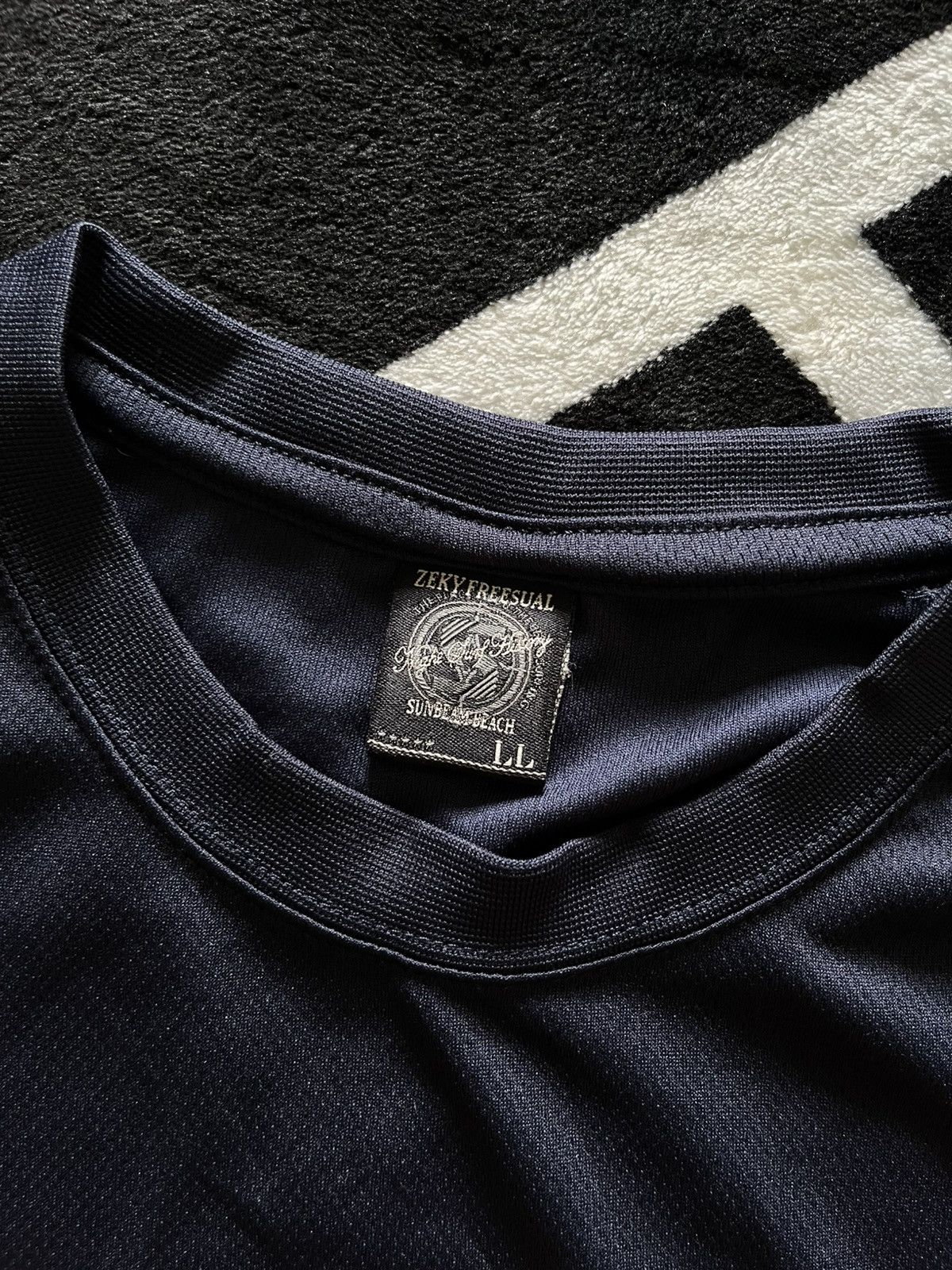 Japanese Brand Vintage 90s Zeky Freesual Japanese Poem Longsleeve Shirt Size US L / EU 52-54 / 3 - 4 Thumbnail