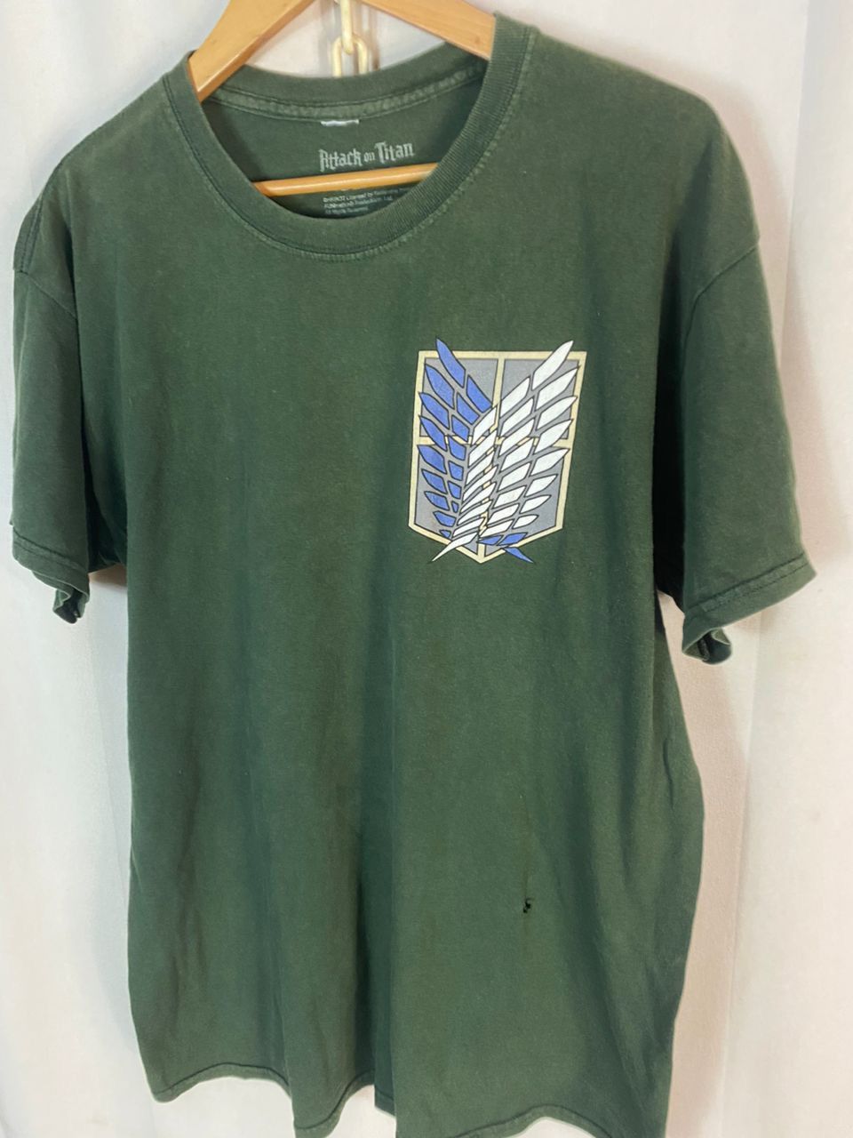 Anime × Japanese Brand Attack on titan anime printed tshirt Size US M / EU 48-50 / 2 - 3 Thumbnail