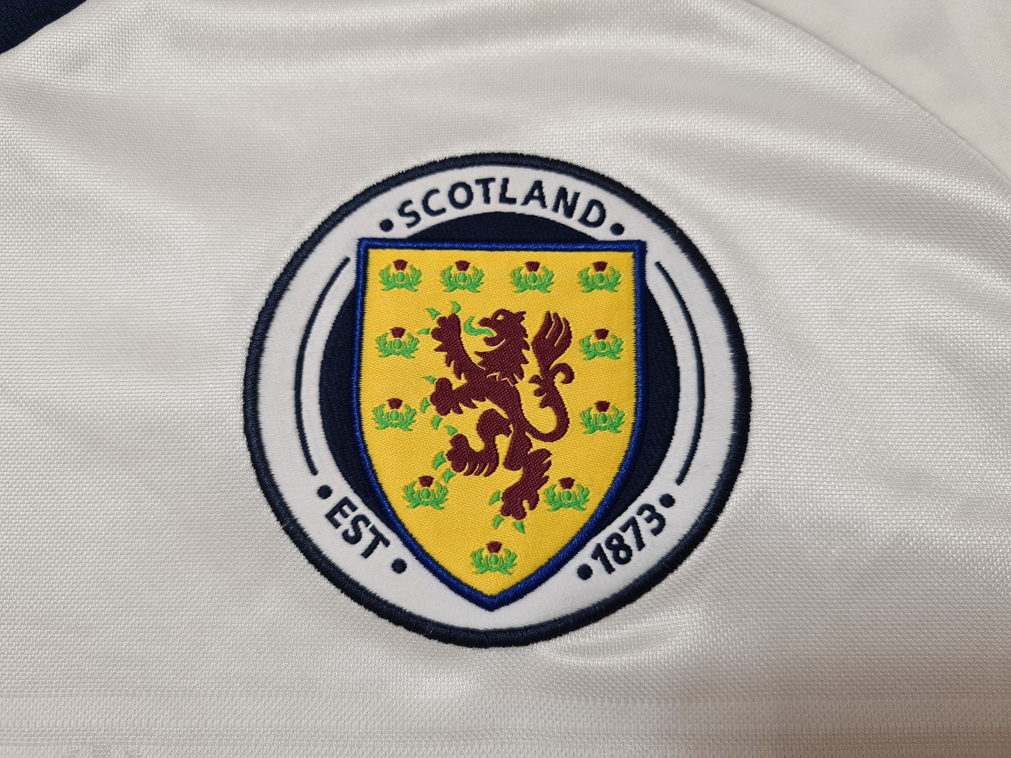 Adidas SCOTLAND 2011 2013 AWAY FOOTBALL SHIRT SOCCER JERSEY Size US L / EU 52-54 / 3 - 4 Thumbnail