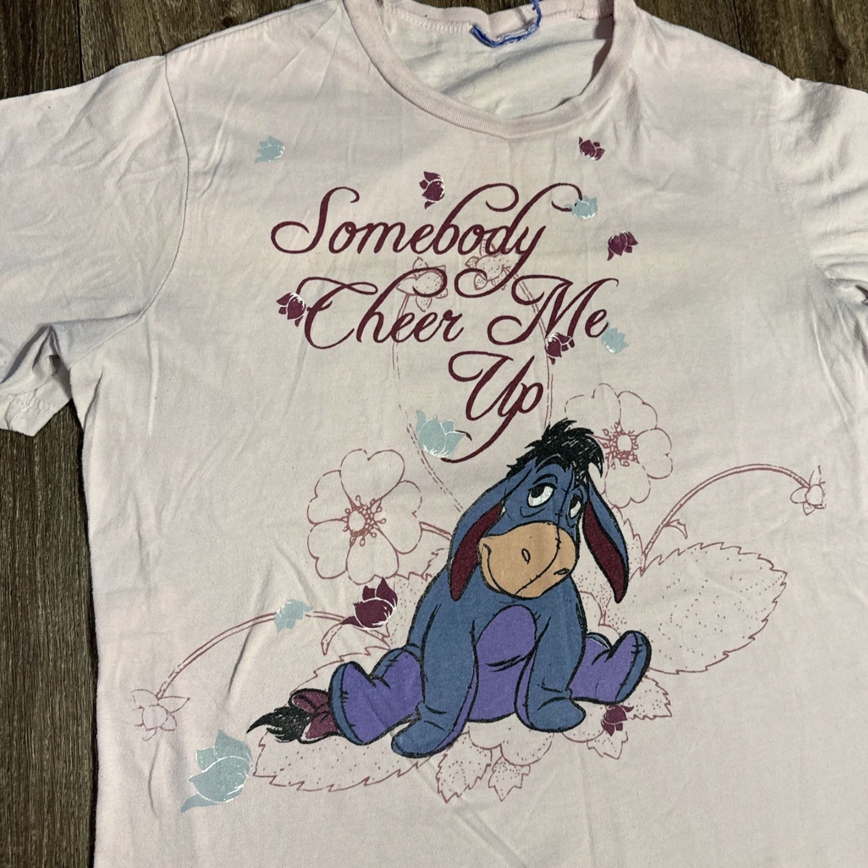 Disney VINTAGE Disney Eeyore Pink T-Shirt XL Unisex Adults Winnie The Pooh Men/Women?? Size XL / US 12-14 / IT 48-50 - 2 Thumbnail