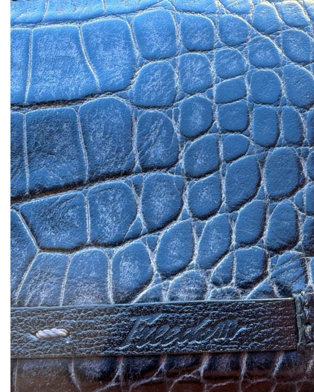 Roberto Cavalli EMBOSSED CROCODILE SKIN LEATHER WALLET Size ONE SIZE - 4 Thumbnail