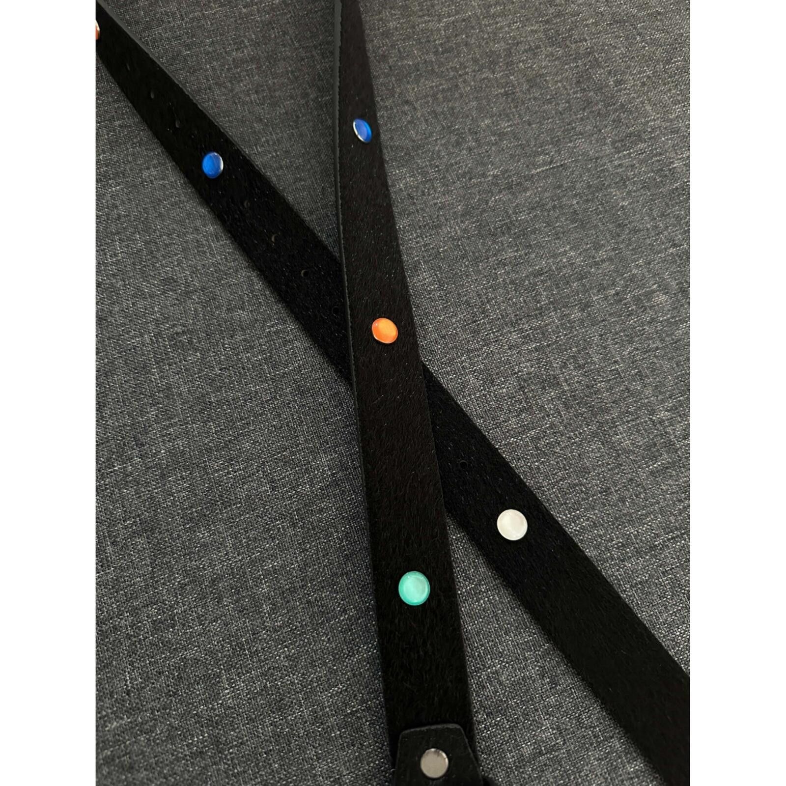 Other Horsehair Cat-Eye Gemstone Belt | Vintage Street 83cm Size ONE SIZE - 4 Thumbnail