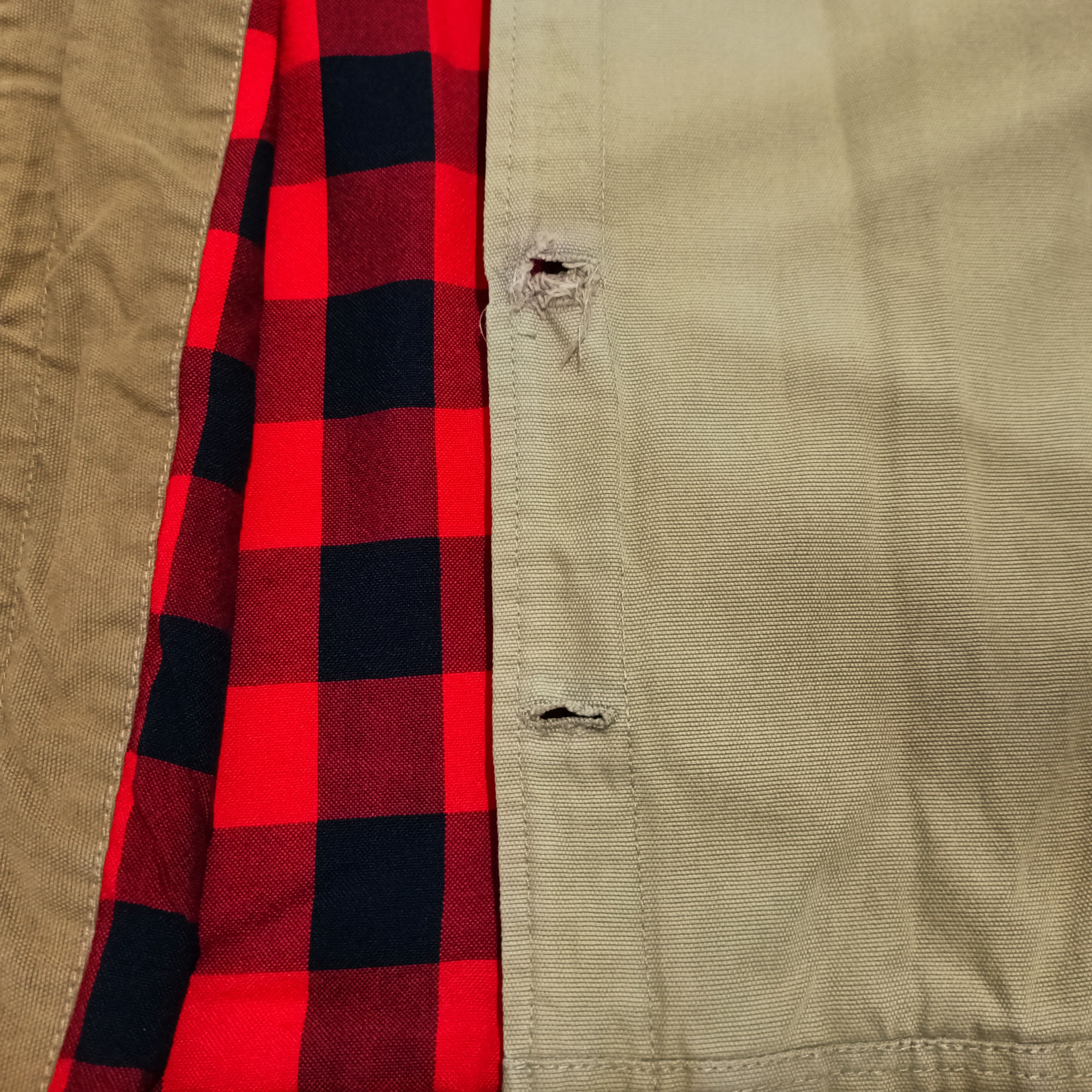 Canvas Rare Peter Says Denim Canvas Jacket Buffalo Plaid Lining Size US M / EU 48-50 / 2 - 5 Thumbnail