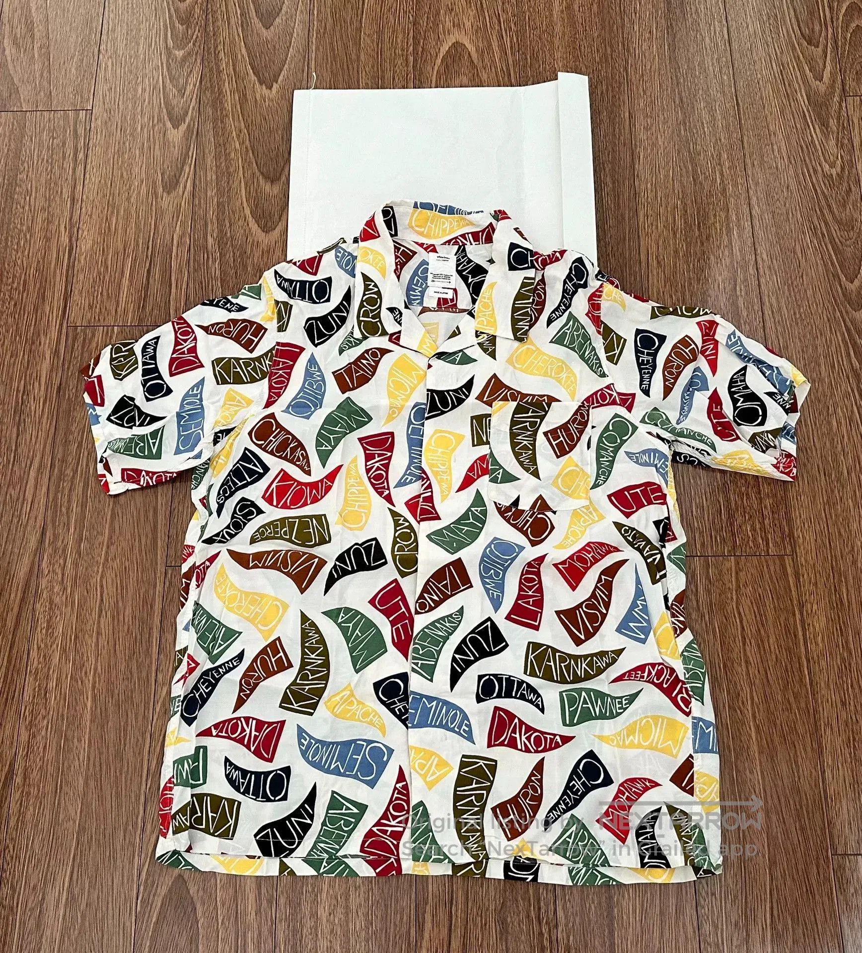 Visvim VISVIM FREE EDGE S/S PENNANTS SHIRT. Size US XL / EU 56 / 4 - 1 Thumbnail