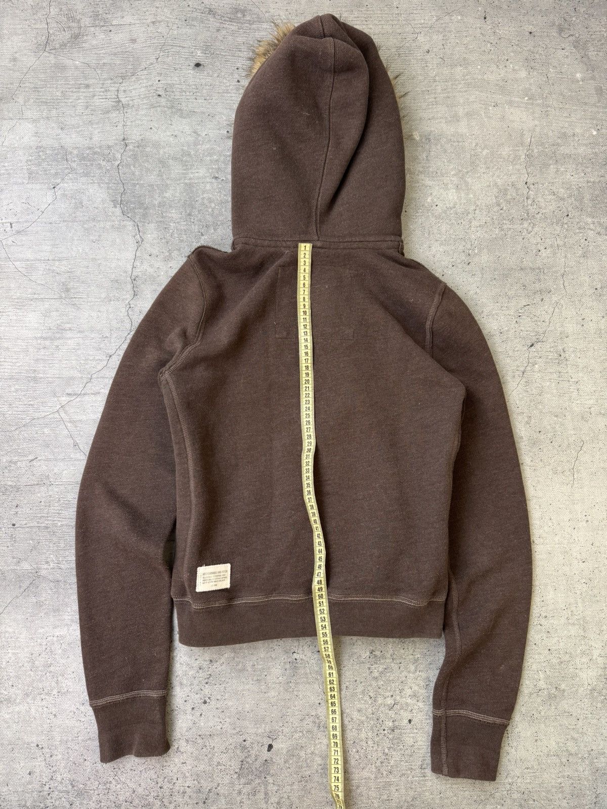 If Six Was Nine Vtg If six was nine Style Abercrombie & Fitch fur Zip Hoodie Size L / US 10 / IT 46 - 8 Thumbnail