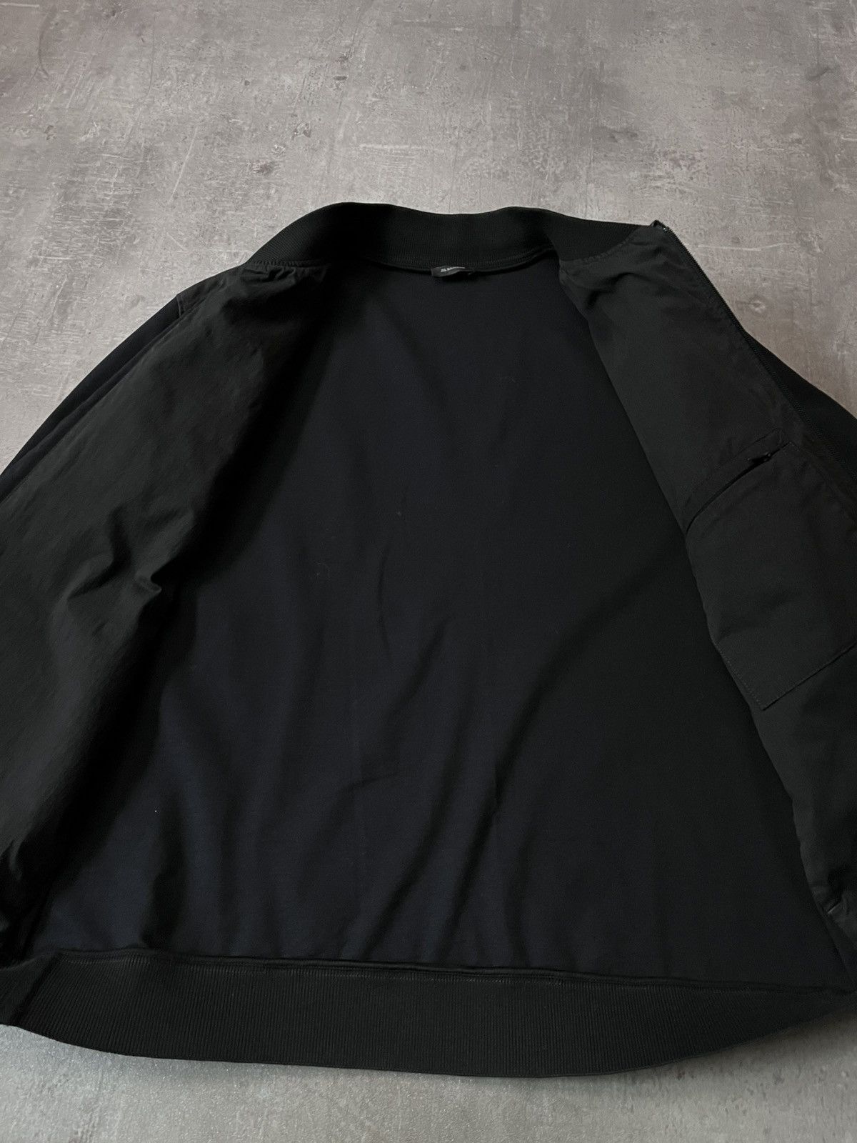 Jil Sander Jil Sander by Raf Simons cotton light jacket black Size US XL / EU 56 / 4 - 7 Thumbnail